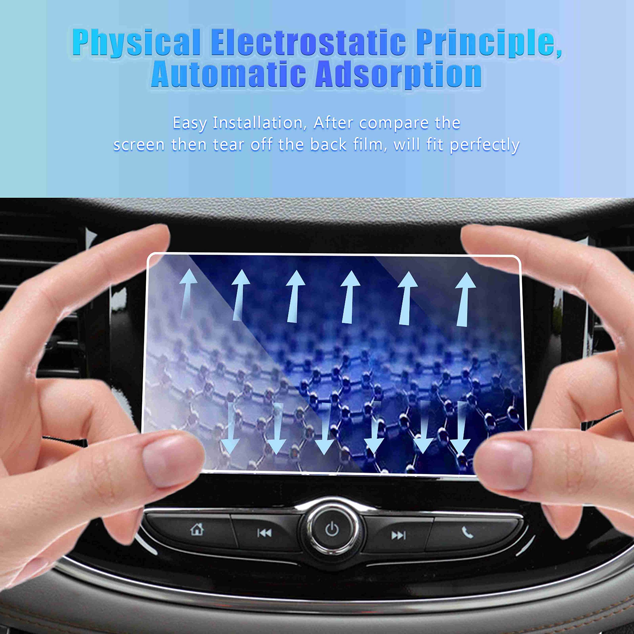 Gfjnfg Screen Protector For 2017 2022 Chevy Trax Screen Protector 7 Inch Mylink Navigation 9H Hardness Hd Tempered Glass Protect