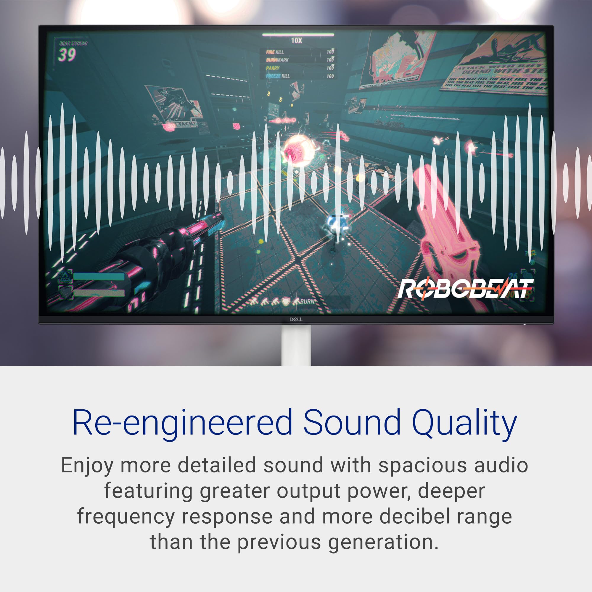 Dell S2725Ds Monitor   27 Inch, Qhd (2560X2440) Display, 100Hz Refresh Rate, 1500:1 Contrast Ratio, Tv Rheinland Eye Comfort 4 S