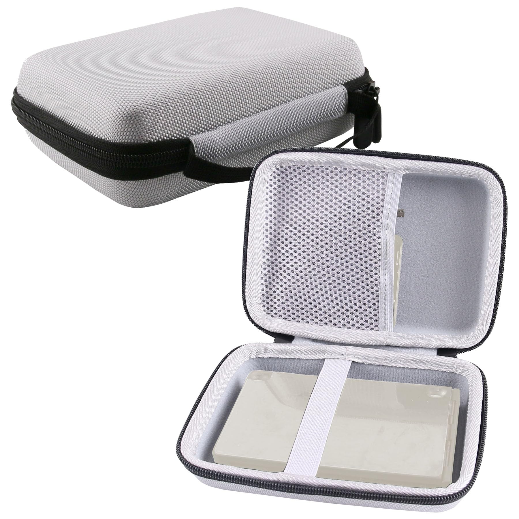 Werjia Hard Carrying Case For Samsers/Iclever Bk08 Foldable Bluetooth Keyboard (Case Only) (Grey)