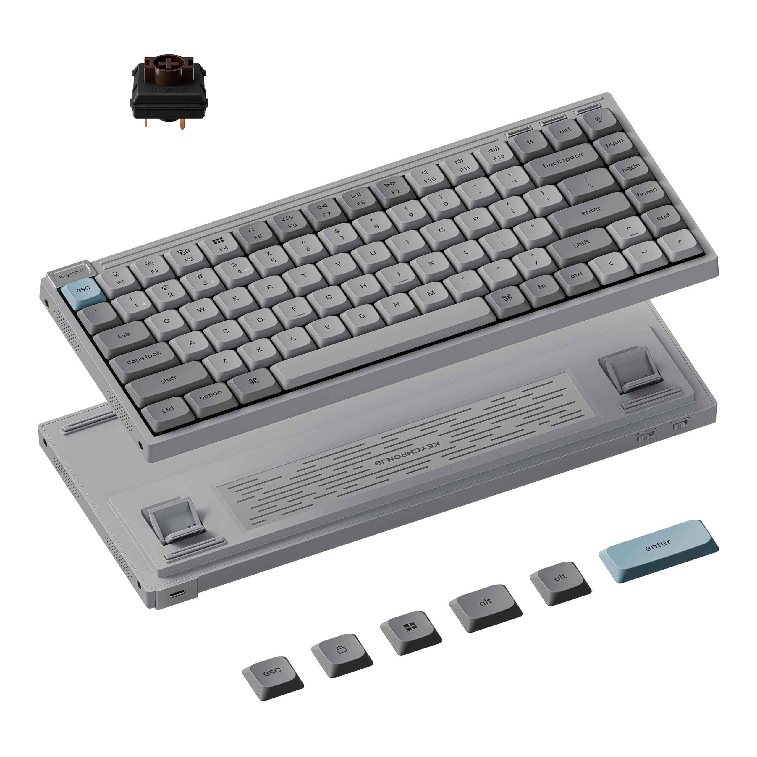 Keychron J9 Ultra 8K Polling Rate UltraSlim Wireless Keyboard
