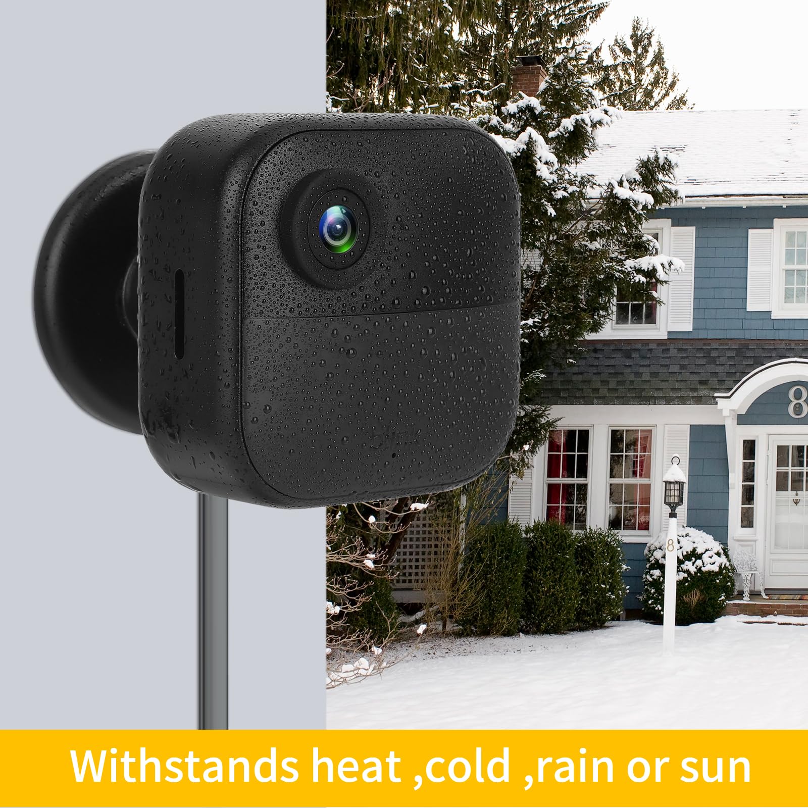 Itodos 2 Pack 25Ft/7.5M Power Cable And Adapter Compatible With Blink Outdoor 4 (4Th Gen), Weatherproof Outdoor, Flat Charging C