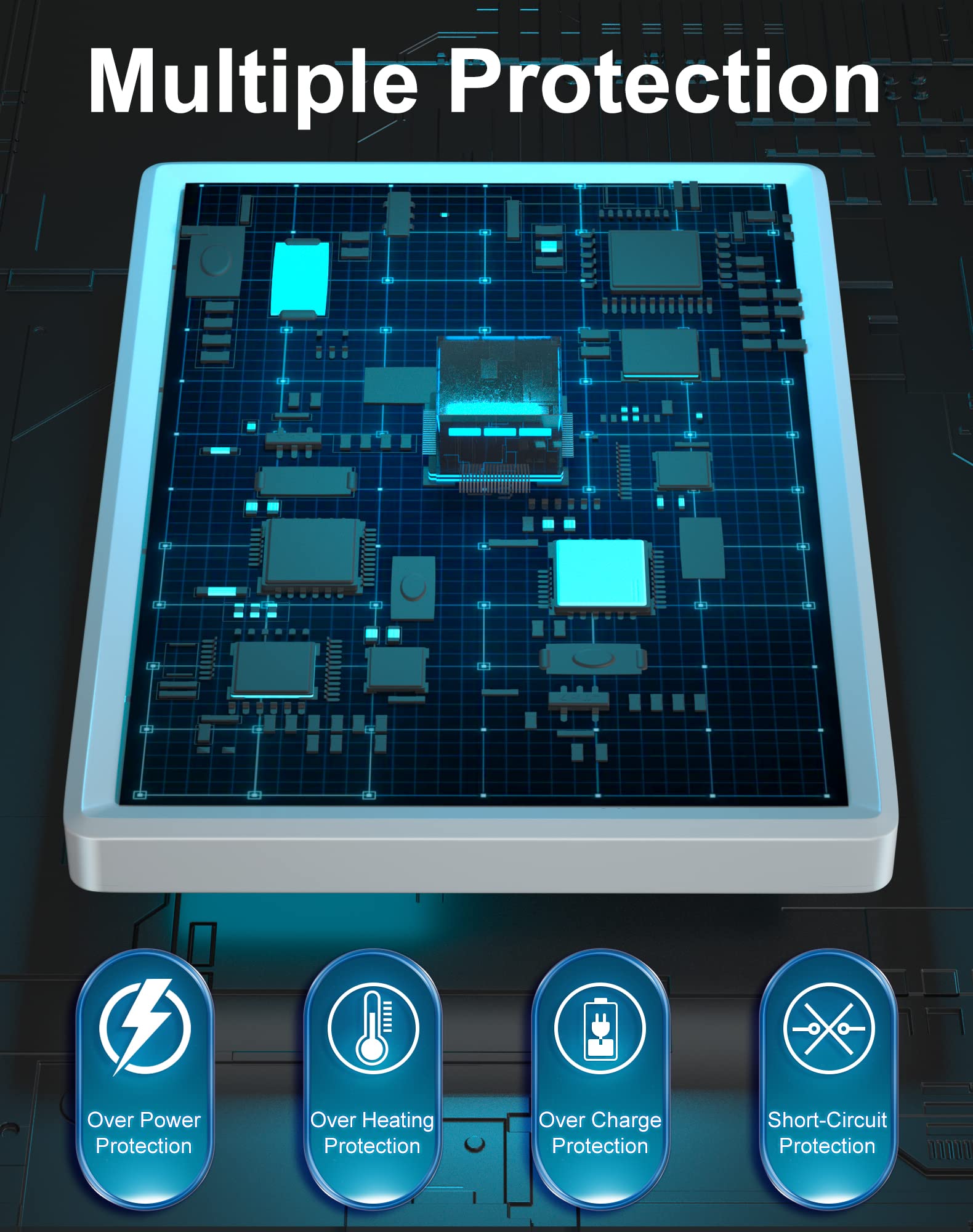 Solar Panel For Ring Camera, Camera Solar Panel Charger Compatible With Ring Stick Up Cam Battery & Spotlight Cam Battery/Plus/P