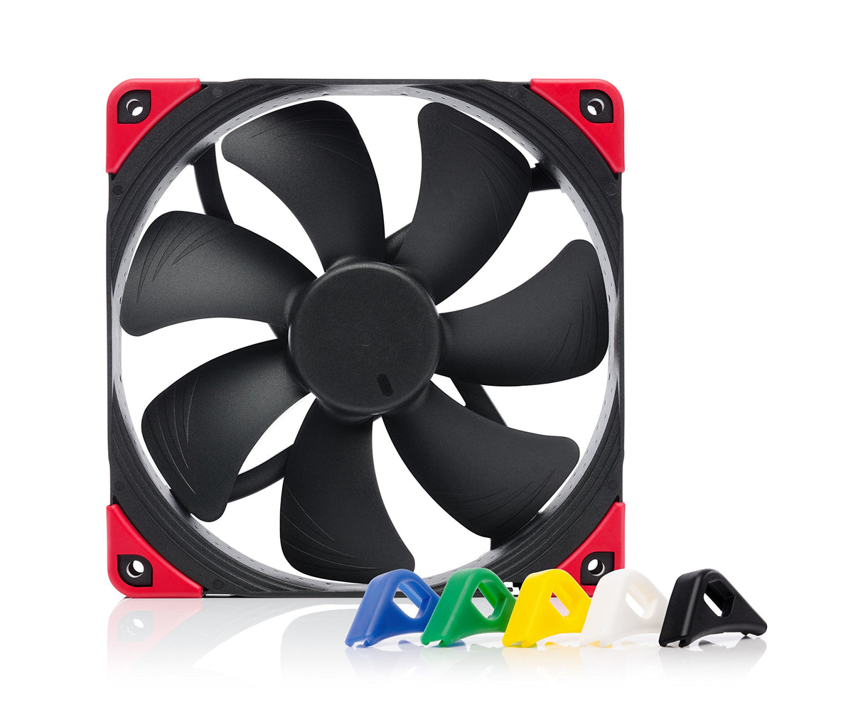 Noctua Nf-A14 Pwm Chromax.Black.Swap, Premium Quiet Fan, 4-Pin (140Mm, Black)
