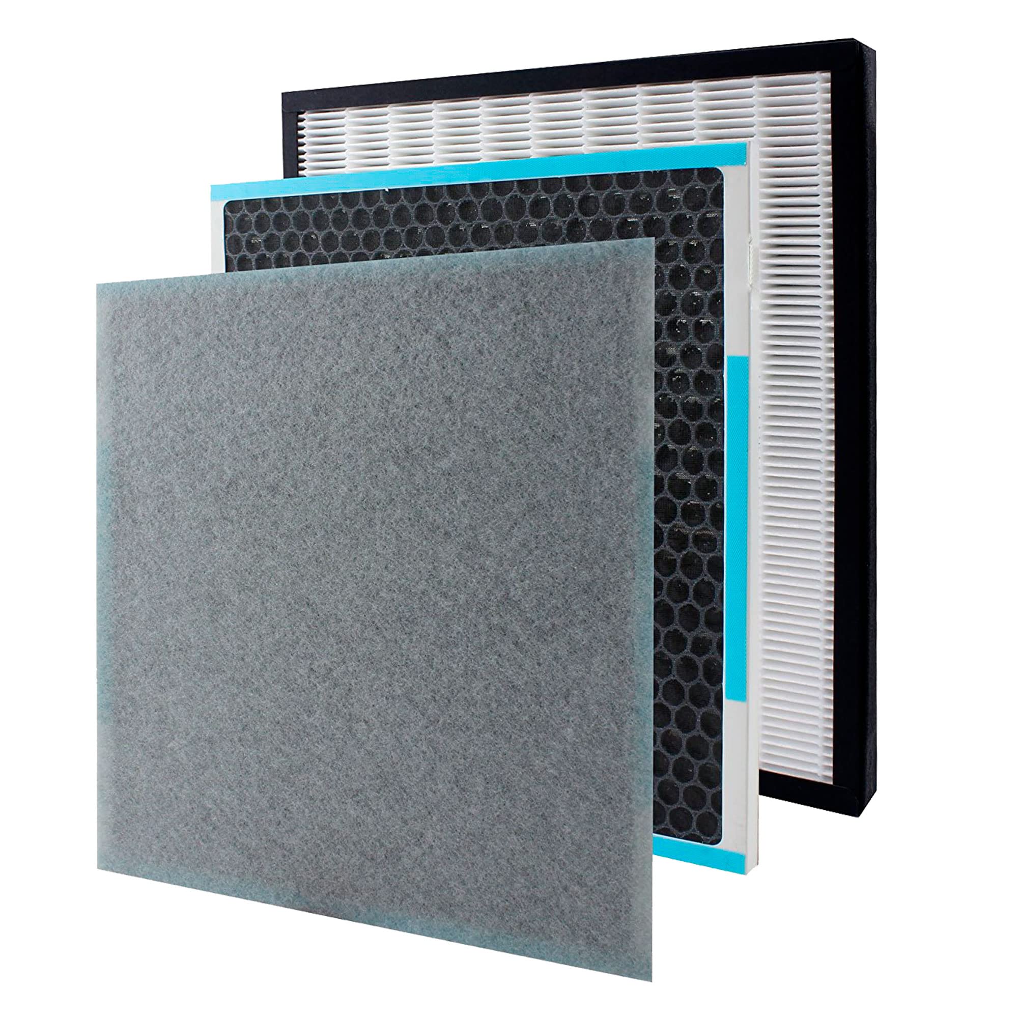 Invisiclean True Hepa/Activated Carbon Replacement Filter   Compatible With Invisiclean Aura Ic 5018 And Sensa Ic 5120 Air Purif