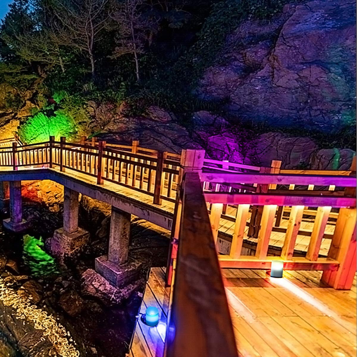 Enido Flameless Candles, Color Changing Led Candles Outdoor Candles Waterproof Candles(D: 3'' X H: 4'' 5'' 6'') Battery Operated