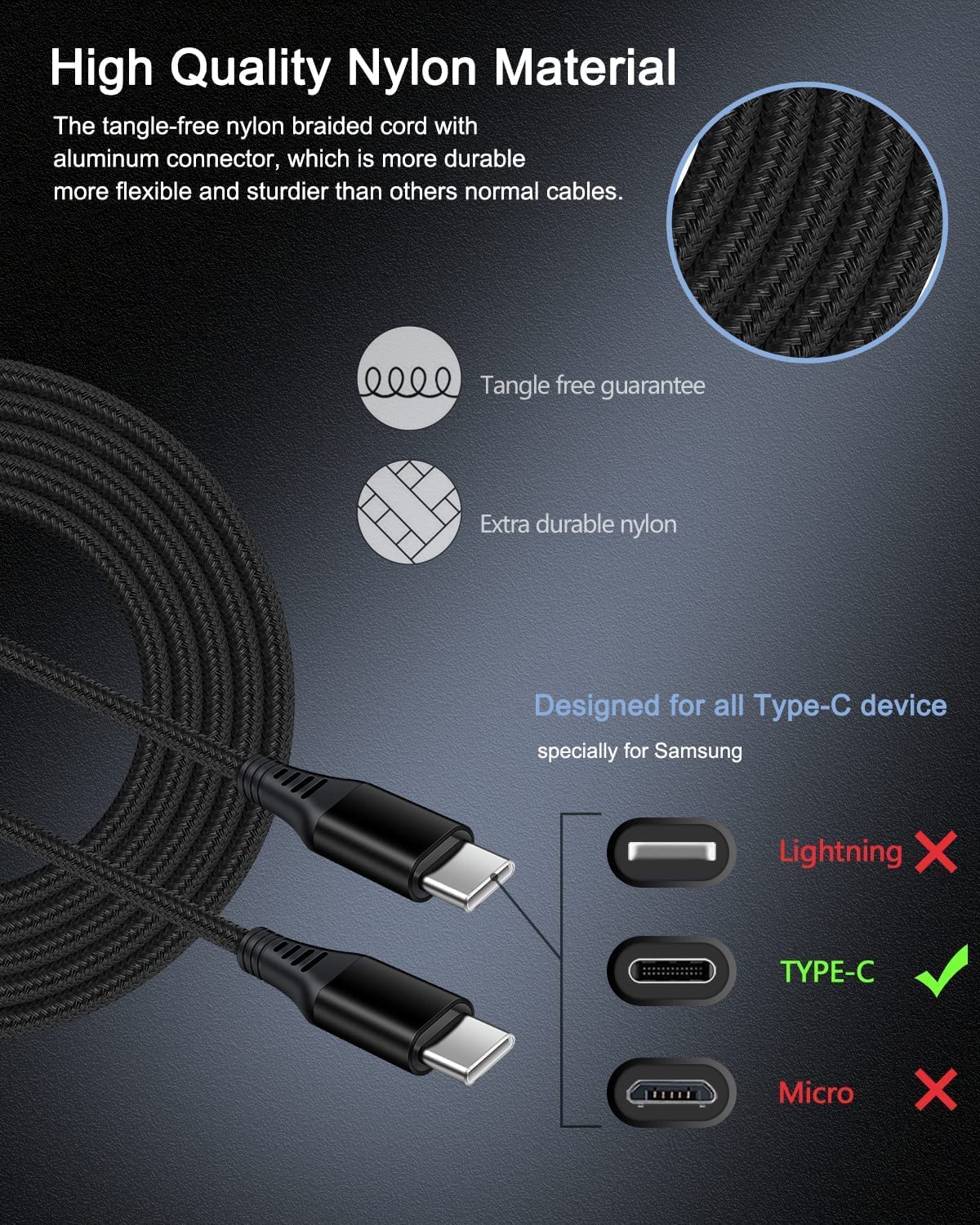 Iphone 17 16E Usb C Wall Charger Adapter [60W/6Ft] Usb Type C To Usb-C Cable, Fast Charging 3.0 Block Plug Cube Brick Box, Andro