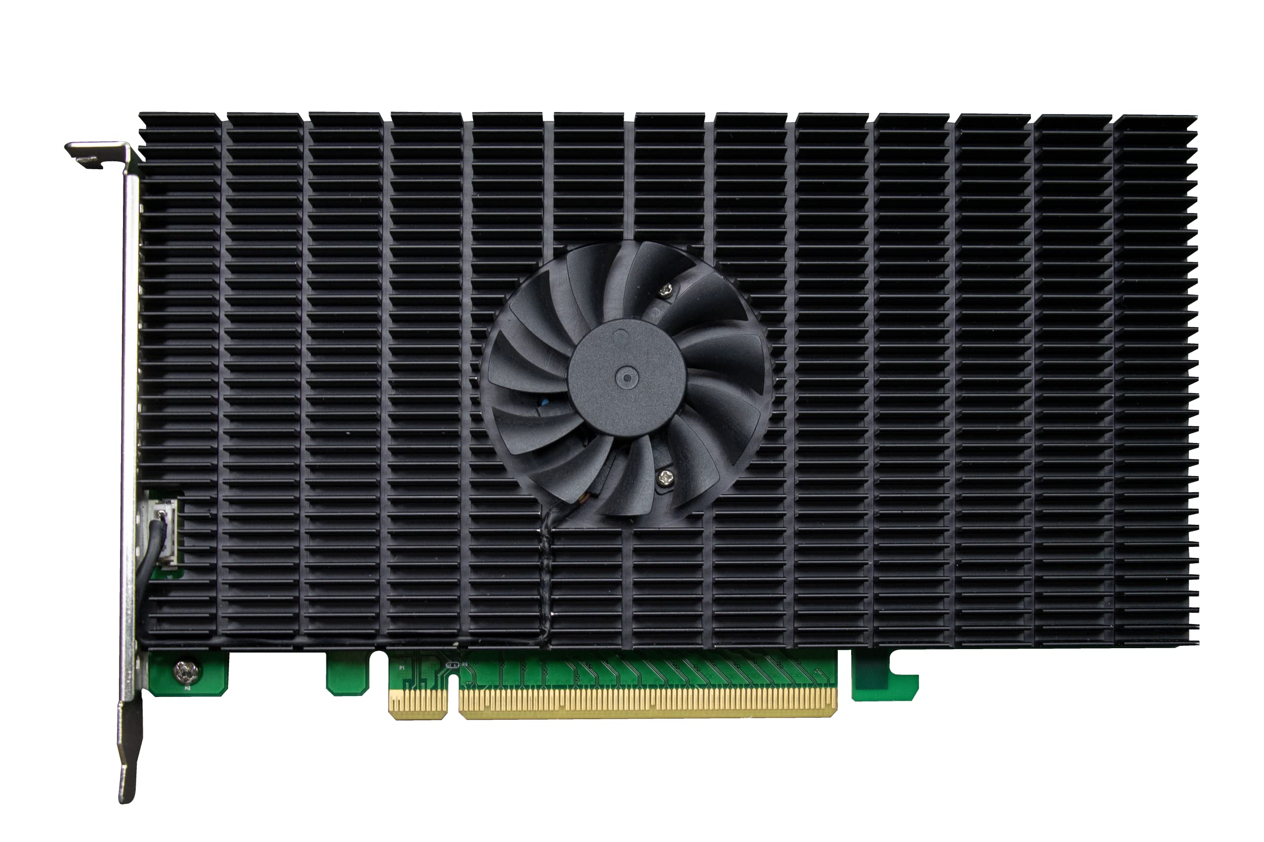 Highpoint 4 Port M.2 Ssd7105 Pcie Gen3 Bootable Nvme Raid Controller For Windows & Linux Systems.