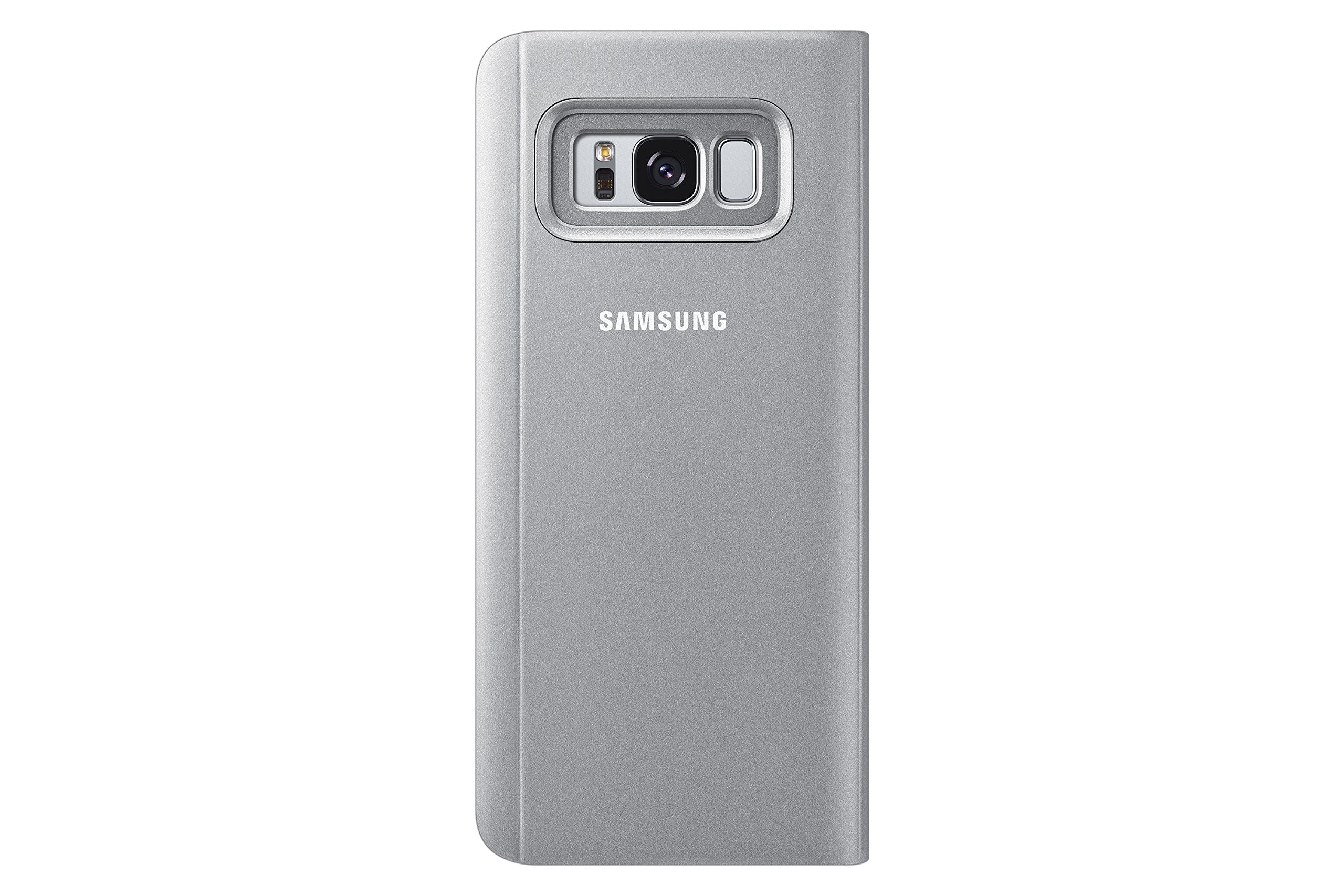 Samsung Galaxy S8 S-View Flip Cover With Kickstand, Silver