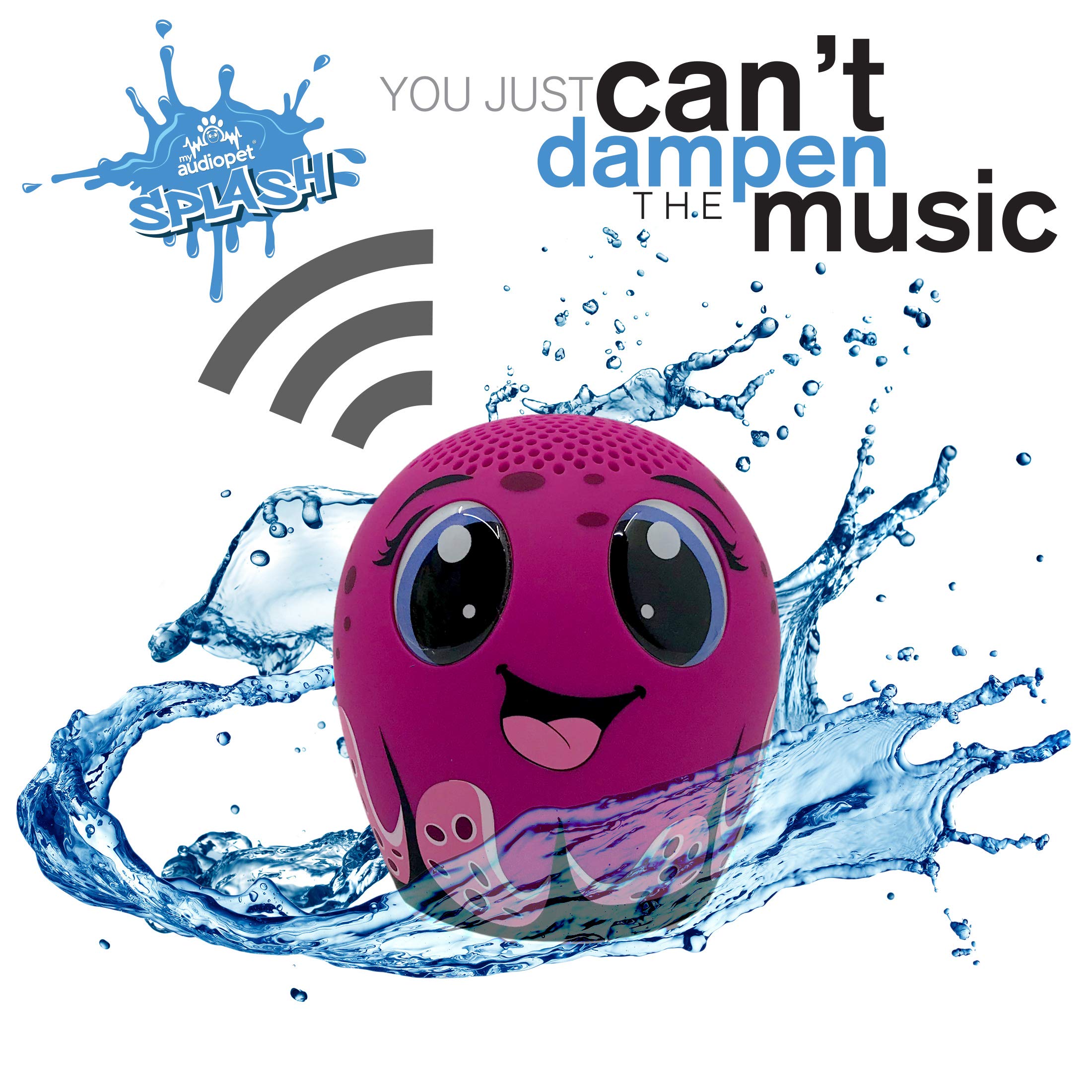 My Audio Pet Splash  Waterproof Bluetooth Portable Speaker   (Rocktopod)