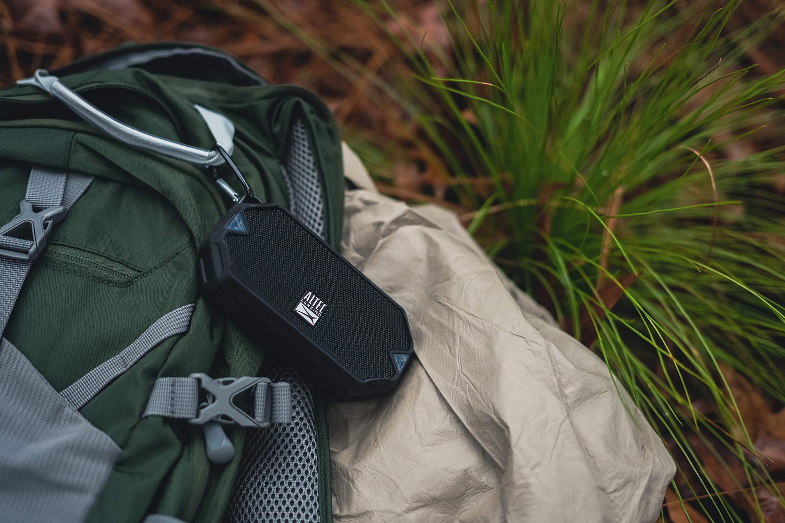 Altec Lansing - Hydramini Wireless Bluetooth Speaker, Ip67 Waterproof Usb C Rechargeable Battery With 6 Hours Playtime, Compact,