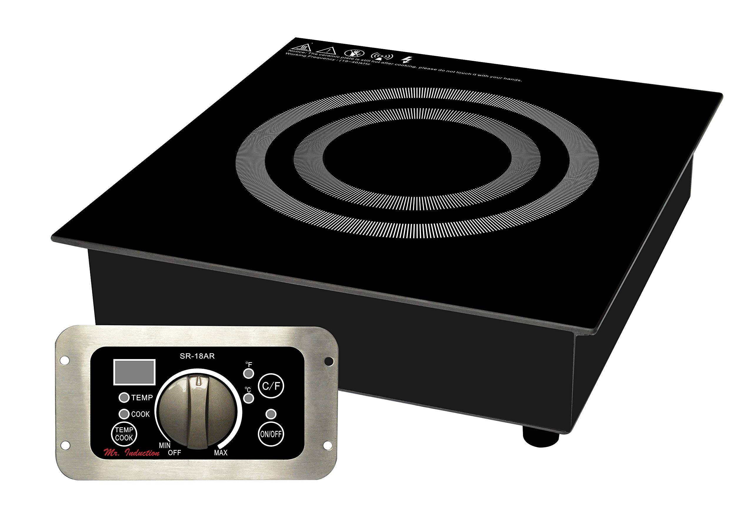 1800W Commercial Induction Range (Built In)