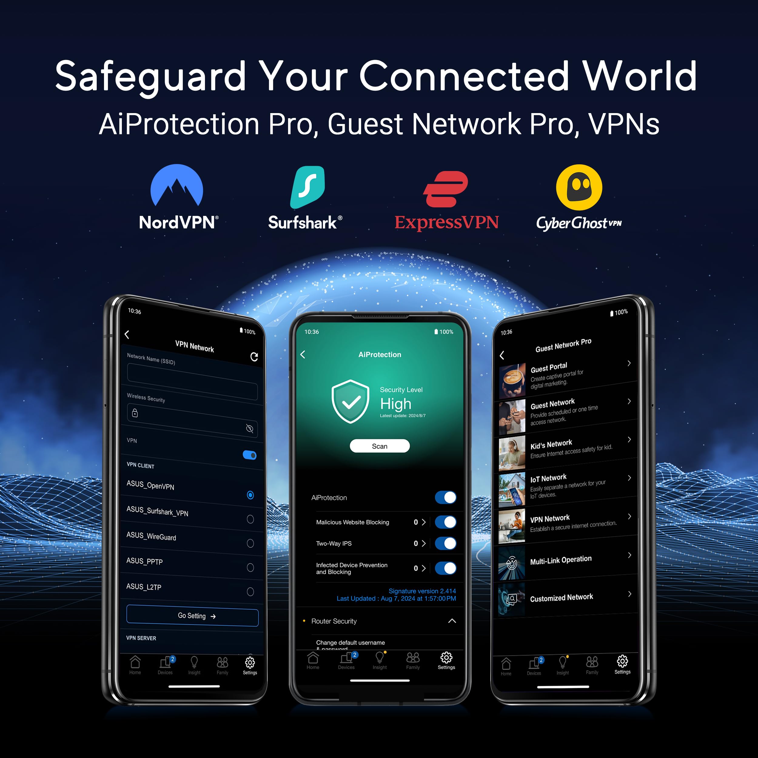 Asus Rt Be86U Be6800 Dual Band Wifi 7 Router, Supports 4096 Qam, Mlo, Ai Wan Detection, Aimesh, Subscription Free Network Securi