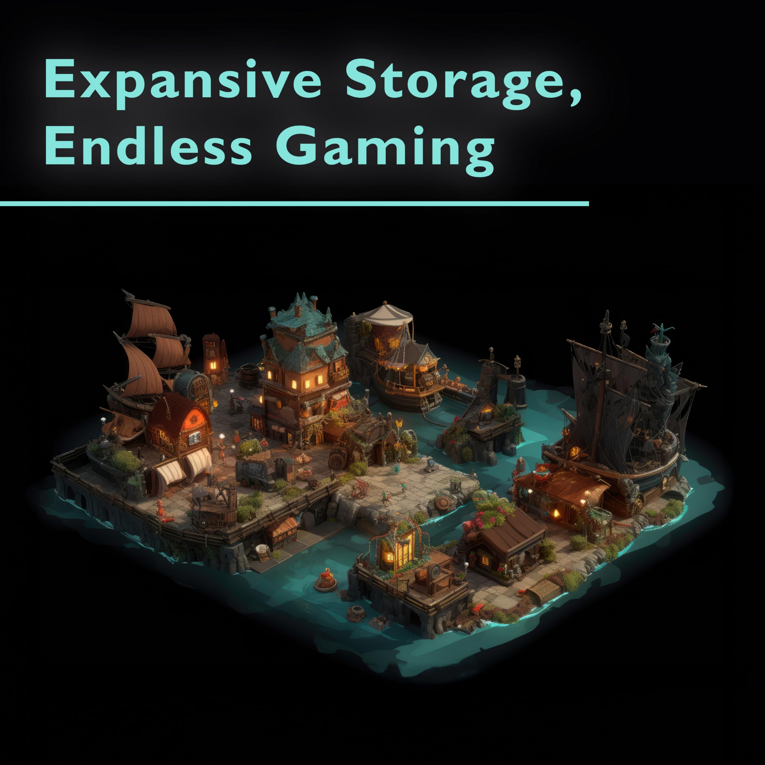 Linkmore Xe600 4Tb M.2 2280 Ssd, Pcie Gen4 Nvme Internal Gaming Solid State Drive With Heatsink, Up To 7200 Mb/S, Compatible Wit