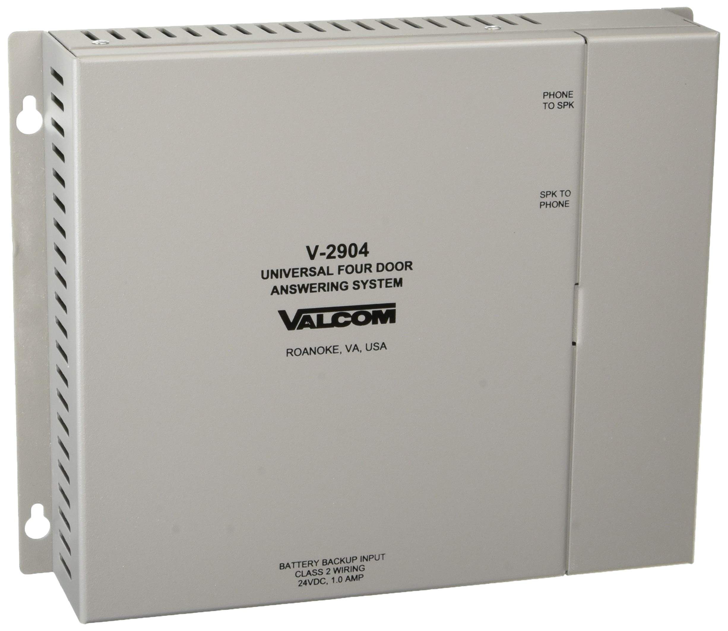 Valcom V 2904 4 Door Answering Device That Activates Door Locks