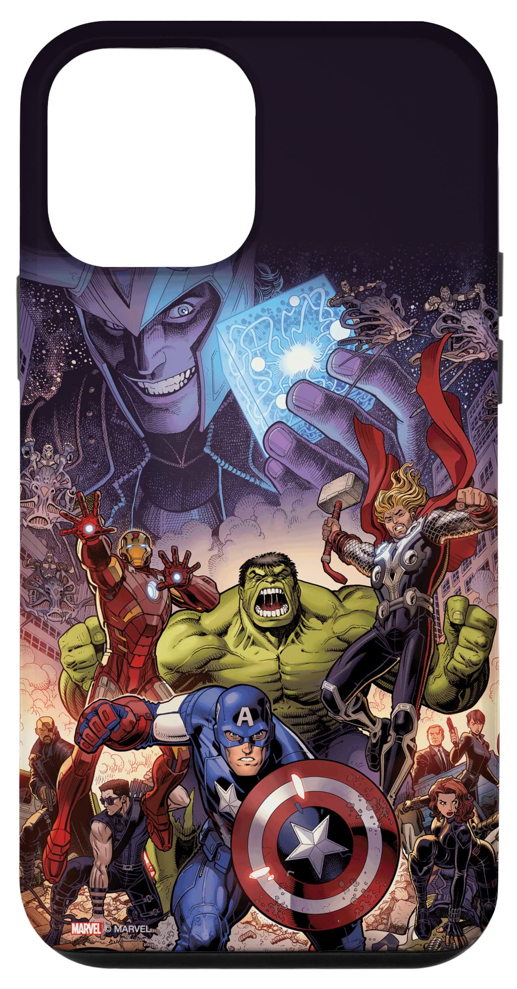 Iphone 12 Mini Marvel The Avengers Infinity Saga Comic Cover Case