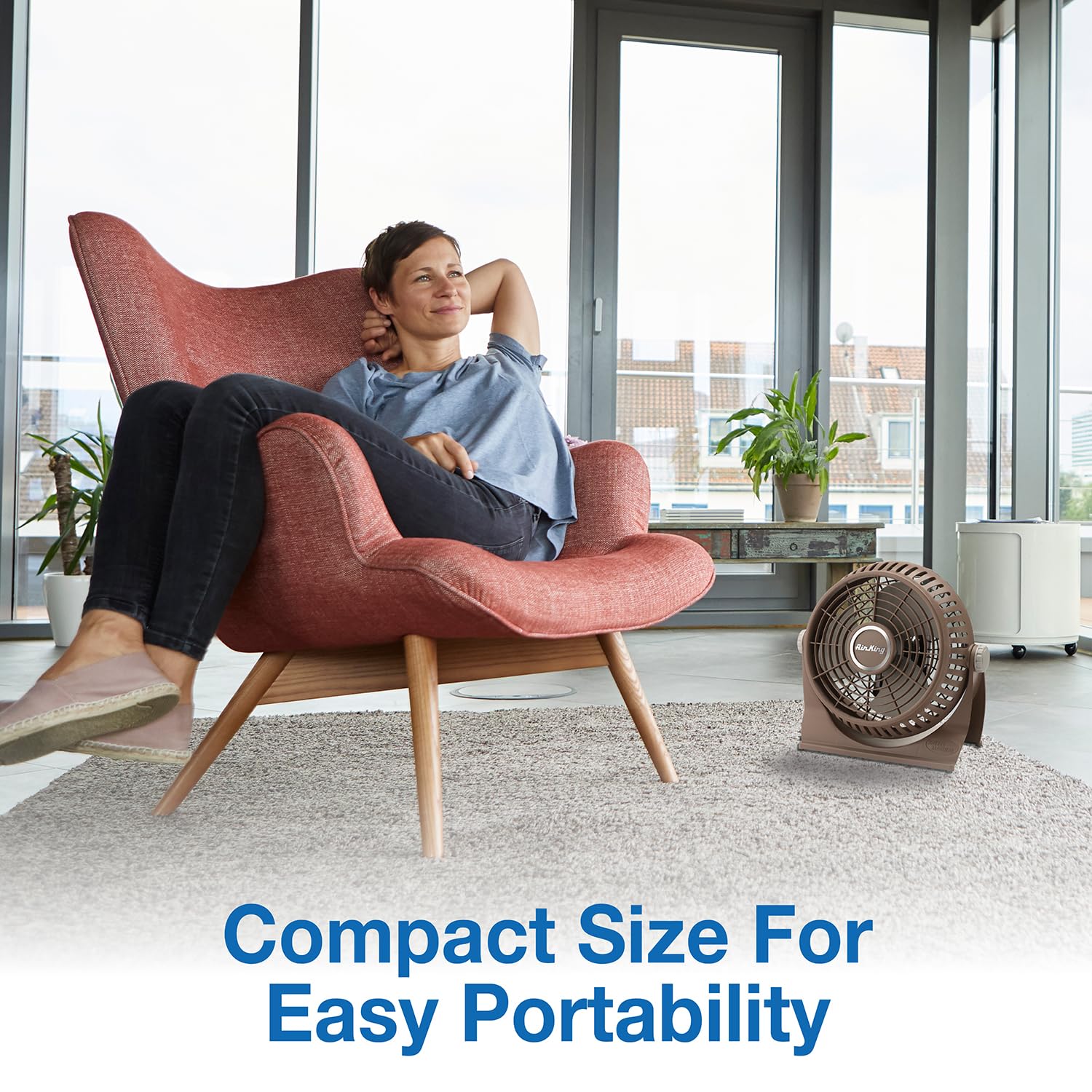 Air King 9525 9 Inch 2 Speed Pivot Fan