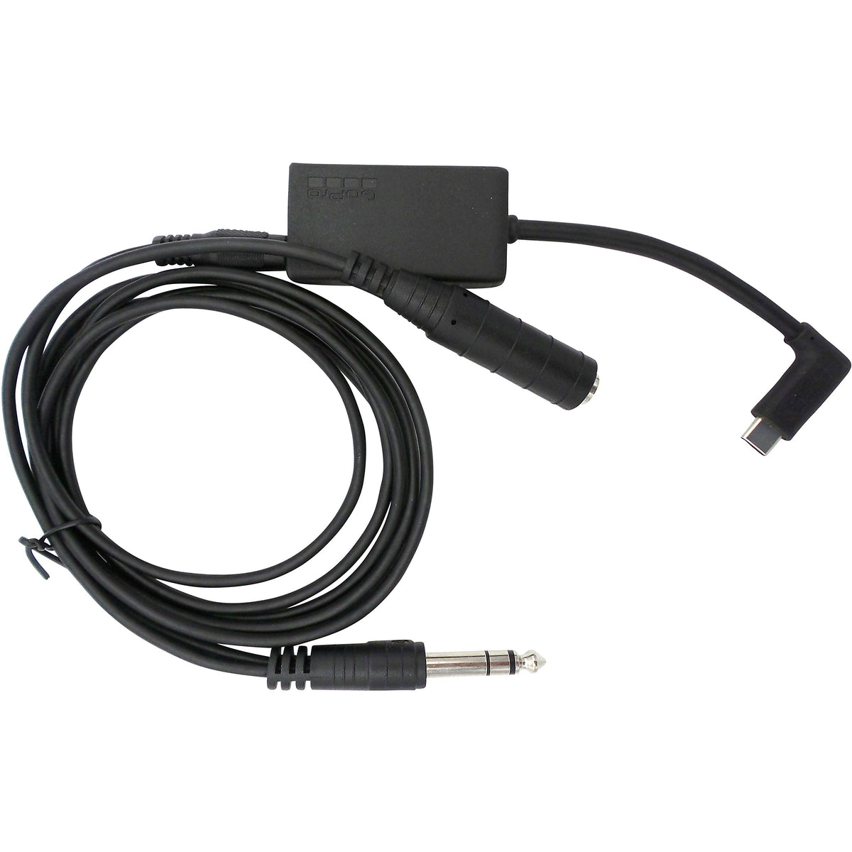 Nflightcam Audio Cable For Airplane Cockpit Recording - Clear Audio With Our Aviation Headset Accessory - Aircraft Audio Cable Compatible With Gopro Hero 5 Thru 13 Black - 6 Ft