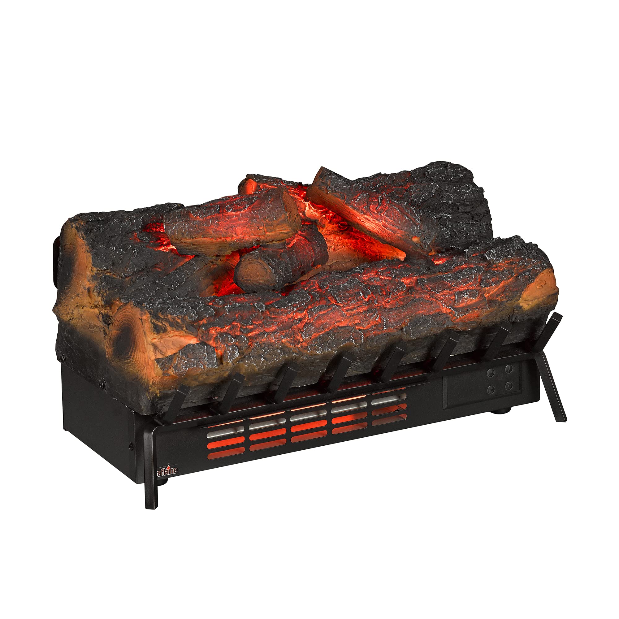 Duraflame Electric Log Set 1,000 Sq Ft Heater, Faux Logs Insert With Infrared Flames For Existing Fireplaces, Remote Control Inc