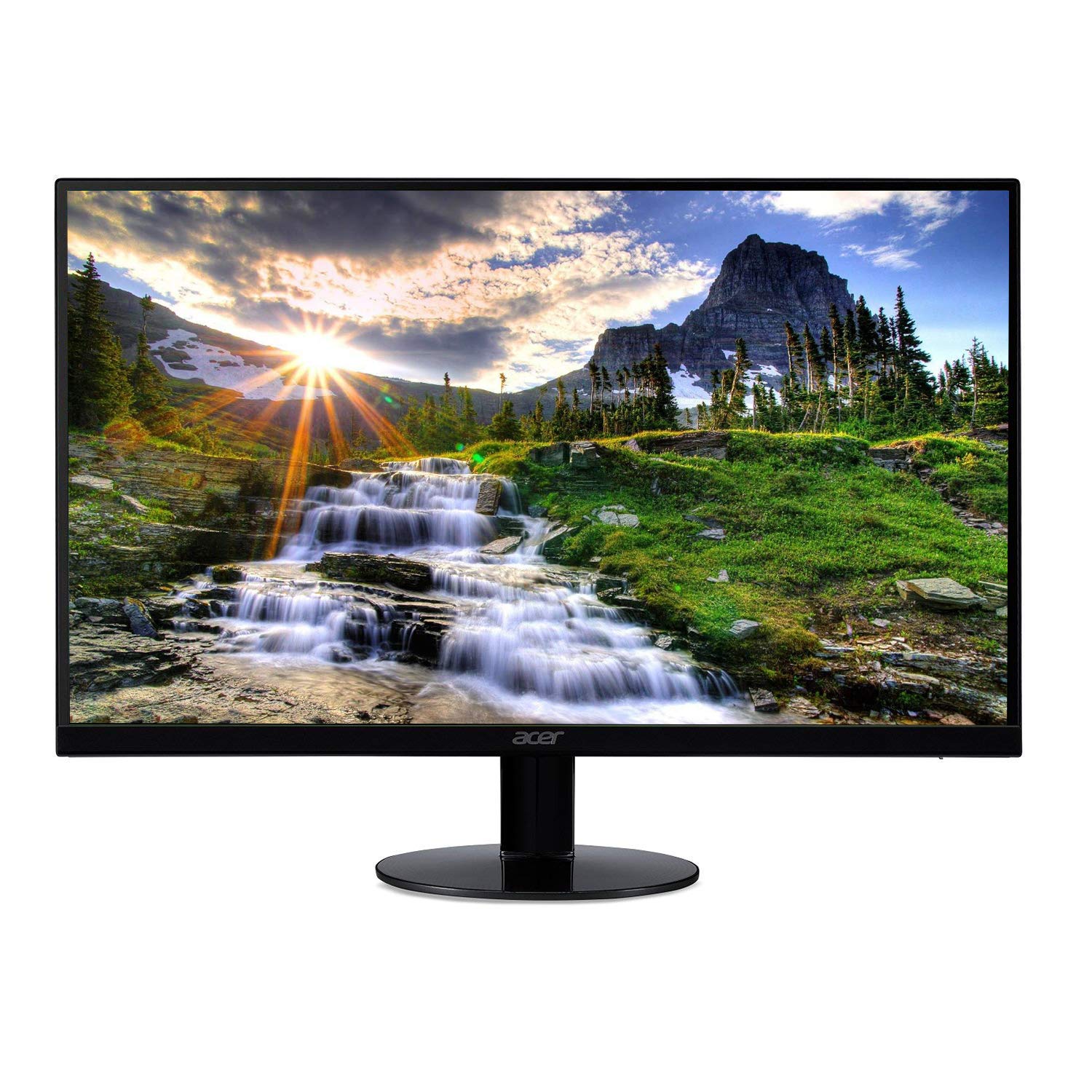 Acer Sb220Q Bi 21.5 Inches Full Hd (1920 X 1080) Ips Ultra Thin Zero Frame Monitor (Hdmi & Vga Port), Black