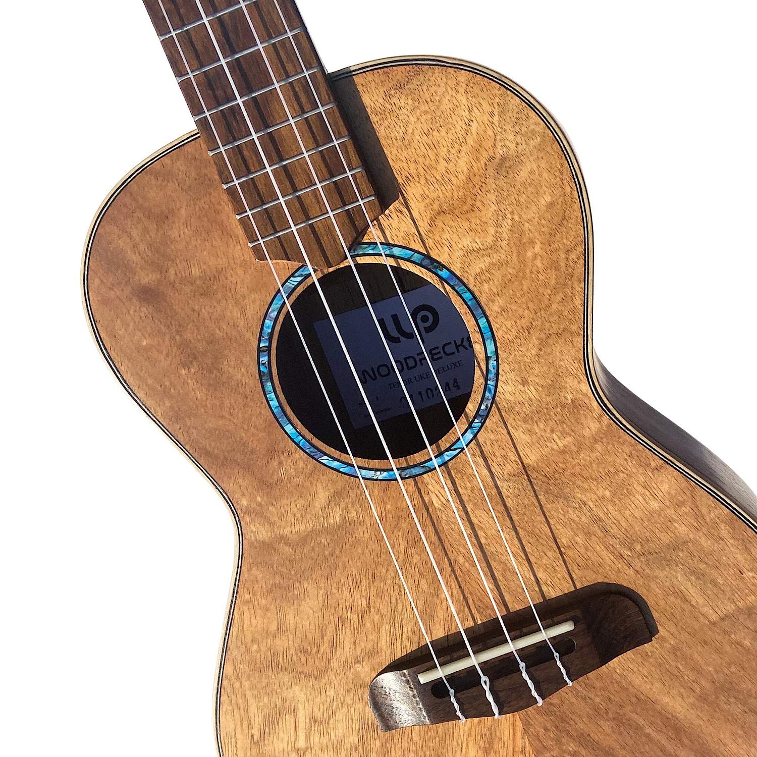 Inlay Sticker For Tenor Ukuleles   Soundhole Rosette/Purfling   Abalone Blue