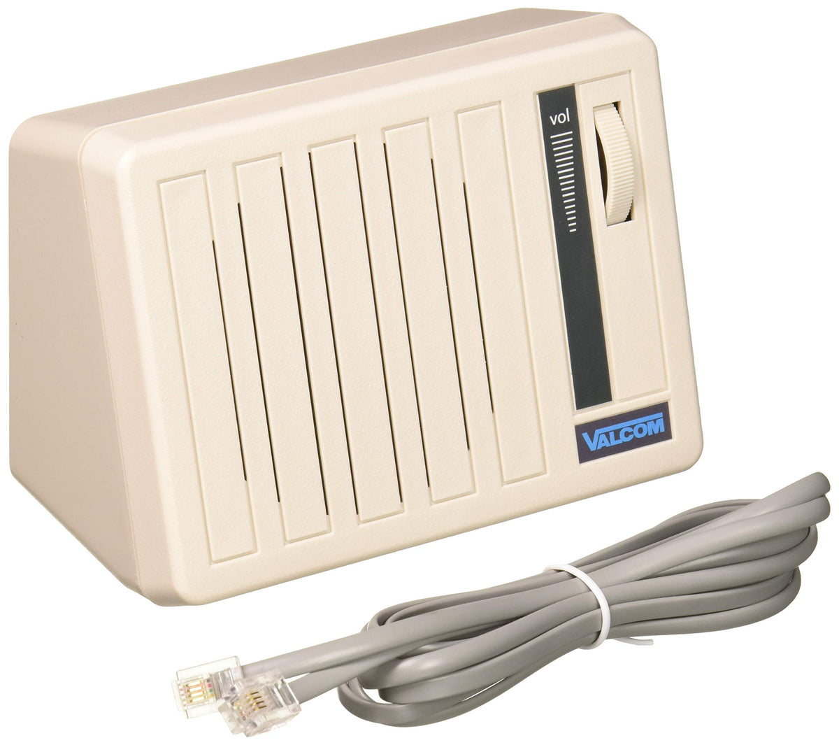 Valcom V 763 W One Way Desktop And Wall Speaker, White