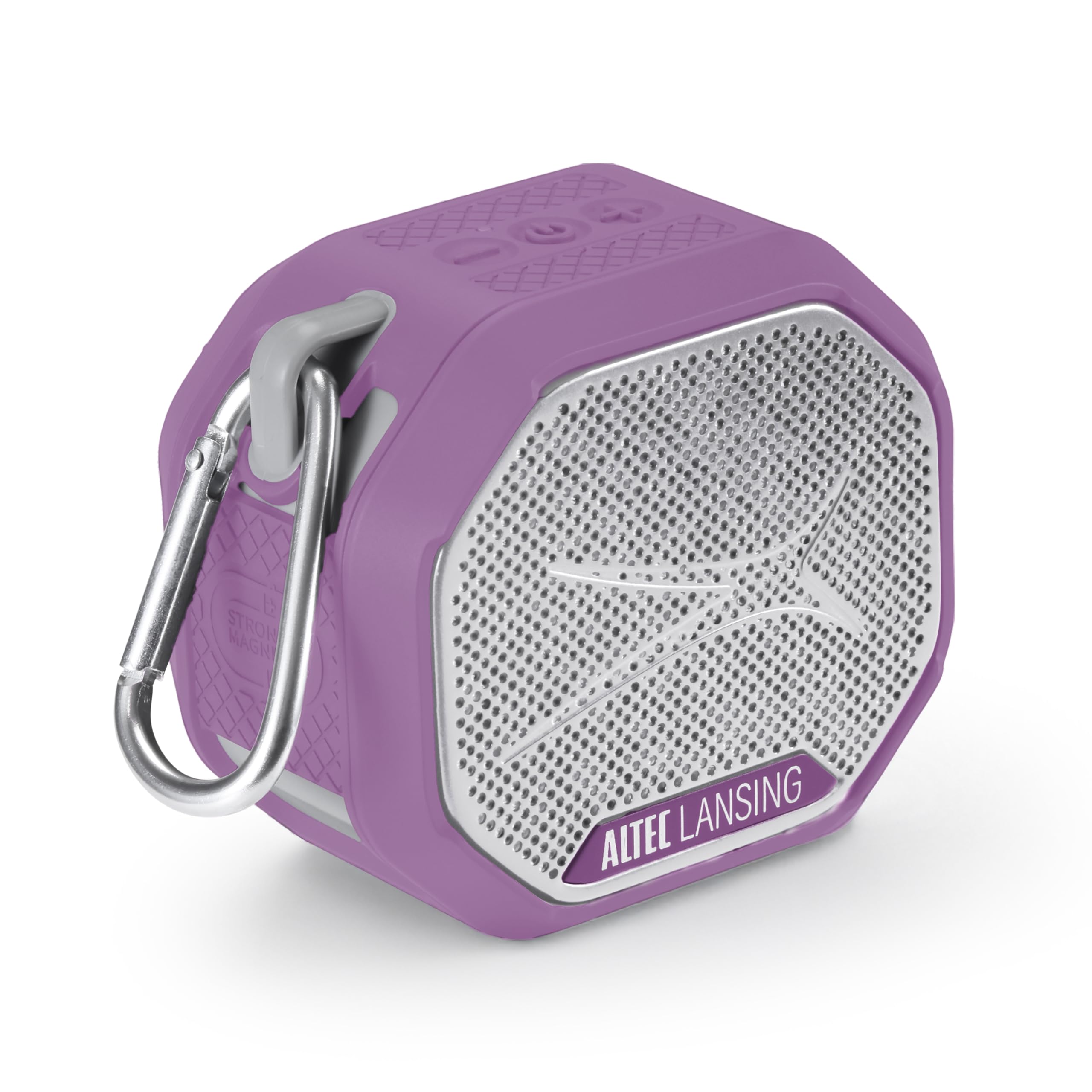 Altec Lansing Hydratrek Magnetic Bluetooth Speaker, Waterproof Ip67, Portable Speaker, True Wireless Pairing, Usb C Quick Charge