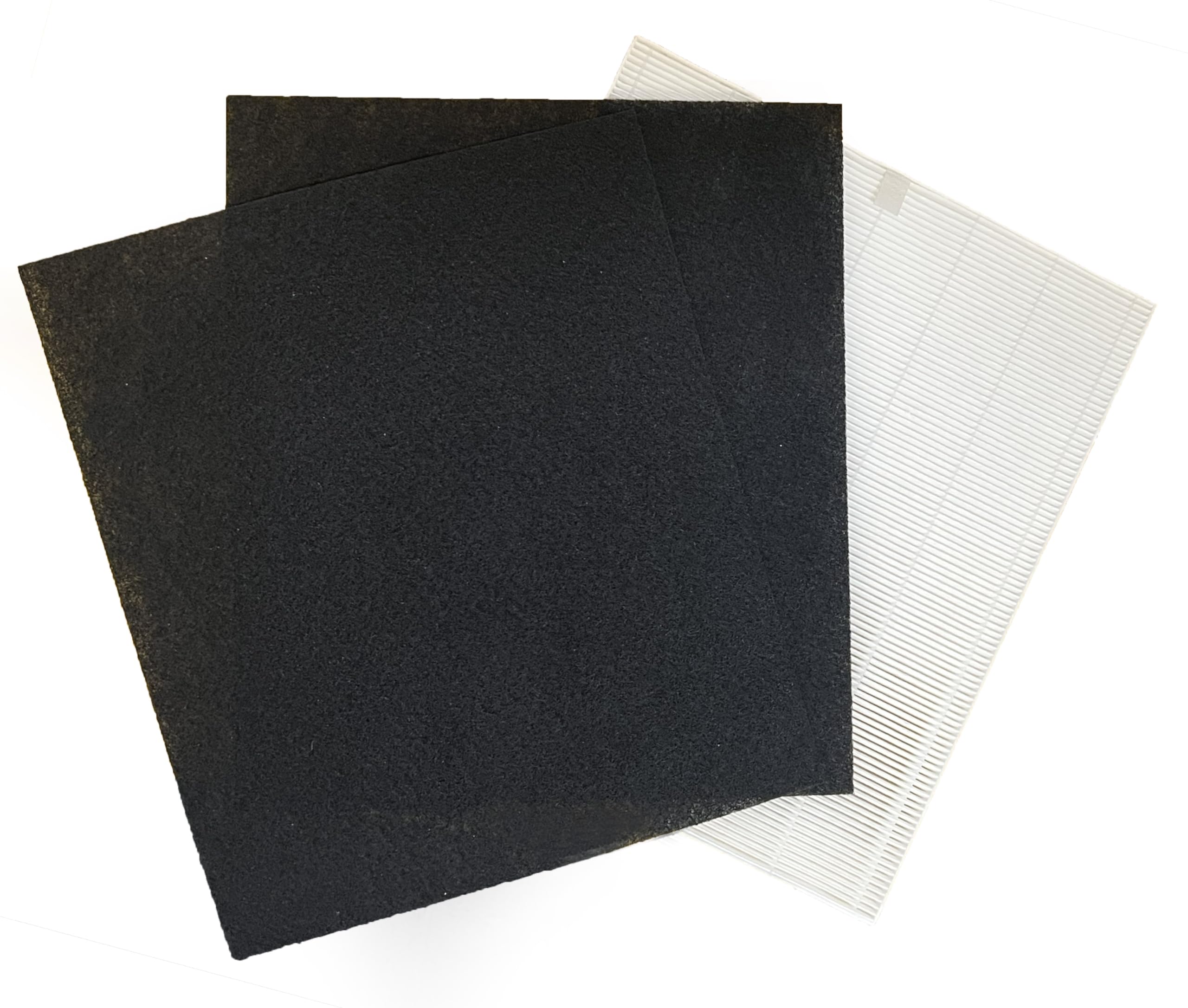 Nispira (1) True Hepa (2) Activated Carbon Replacement Filter Compatible With Coway Airmega 200M Air Purifier Ap 1518R, Mighty Air Ap 1512Hh, 1 Set