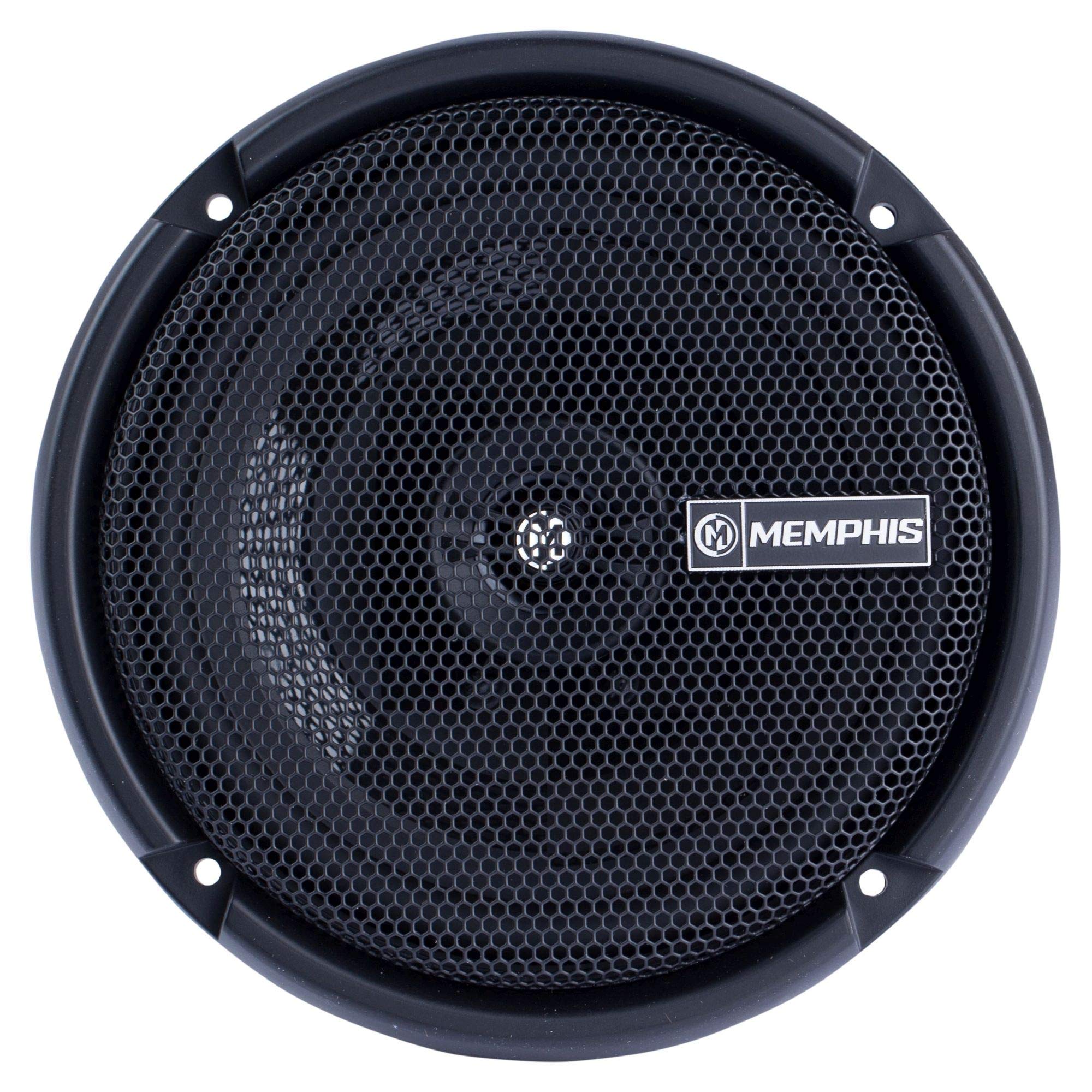 Memphis Audio Prx60 Power Reference Series 6.5 Oversize 2-Way Coaxial Speakers With Swivel Tweeters - Pair