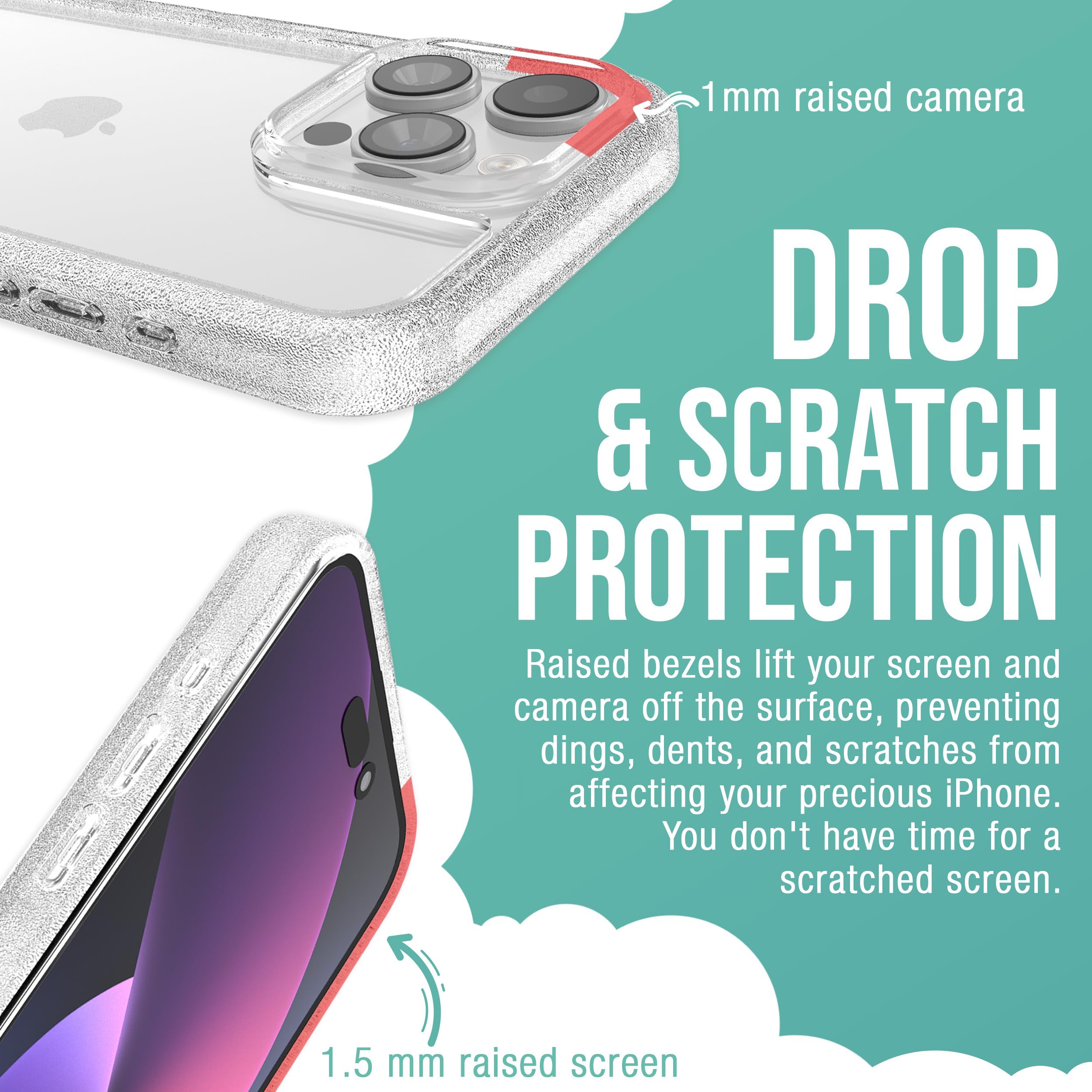 Smartish Iphone 15 Pro Max Slim Case   Gripmunk   [Lightweight + Protective] Thin Grip Magnetic Cover With Drop Protection For A