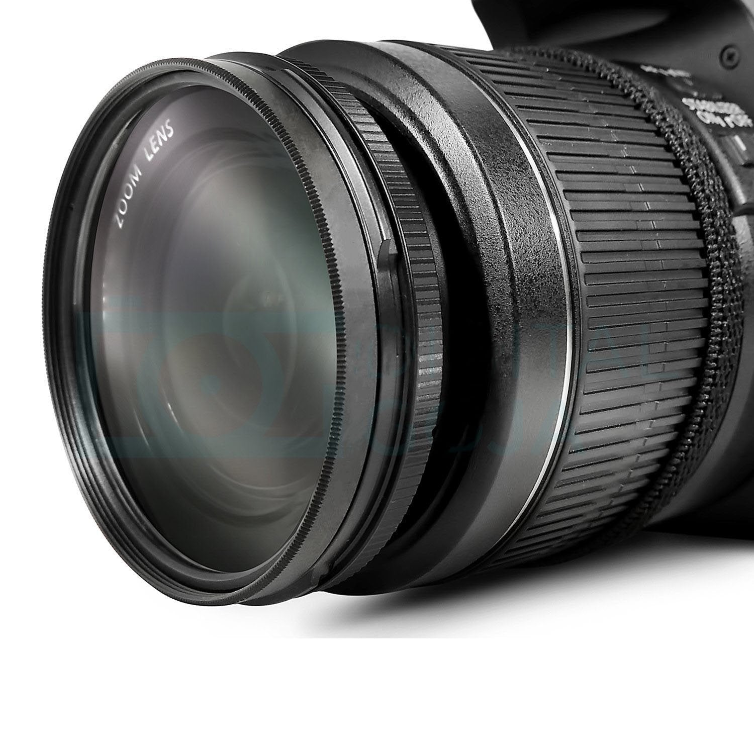 55Mm And 58Mm Uv Filter For Nikon D3500, D5600, D3400 Dslr Camera With Nikon 18 55Mm F/3.5 5.6G Vr Af P Dx And Nikon 70 300Mm F/