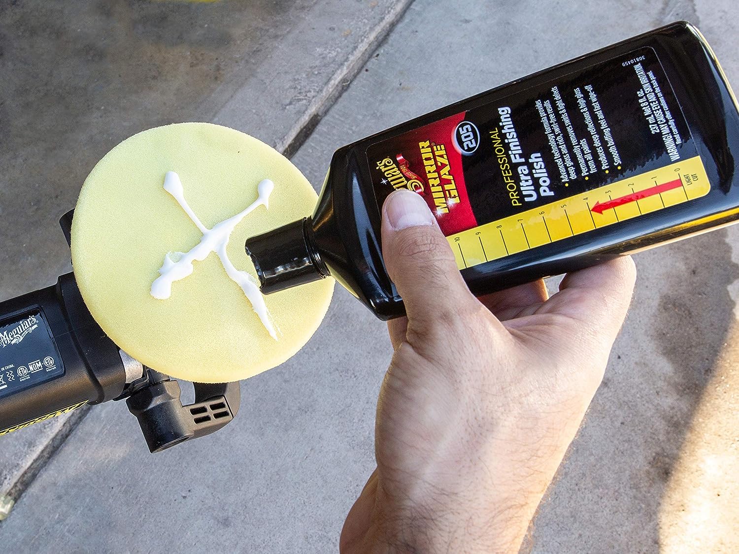 Meguiar'S M20508 Mirror Glaze Ultra Finishing Polish - 8 Oz Bottle,WBAUVB003LMJP4Q