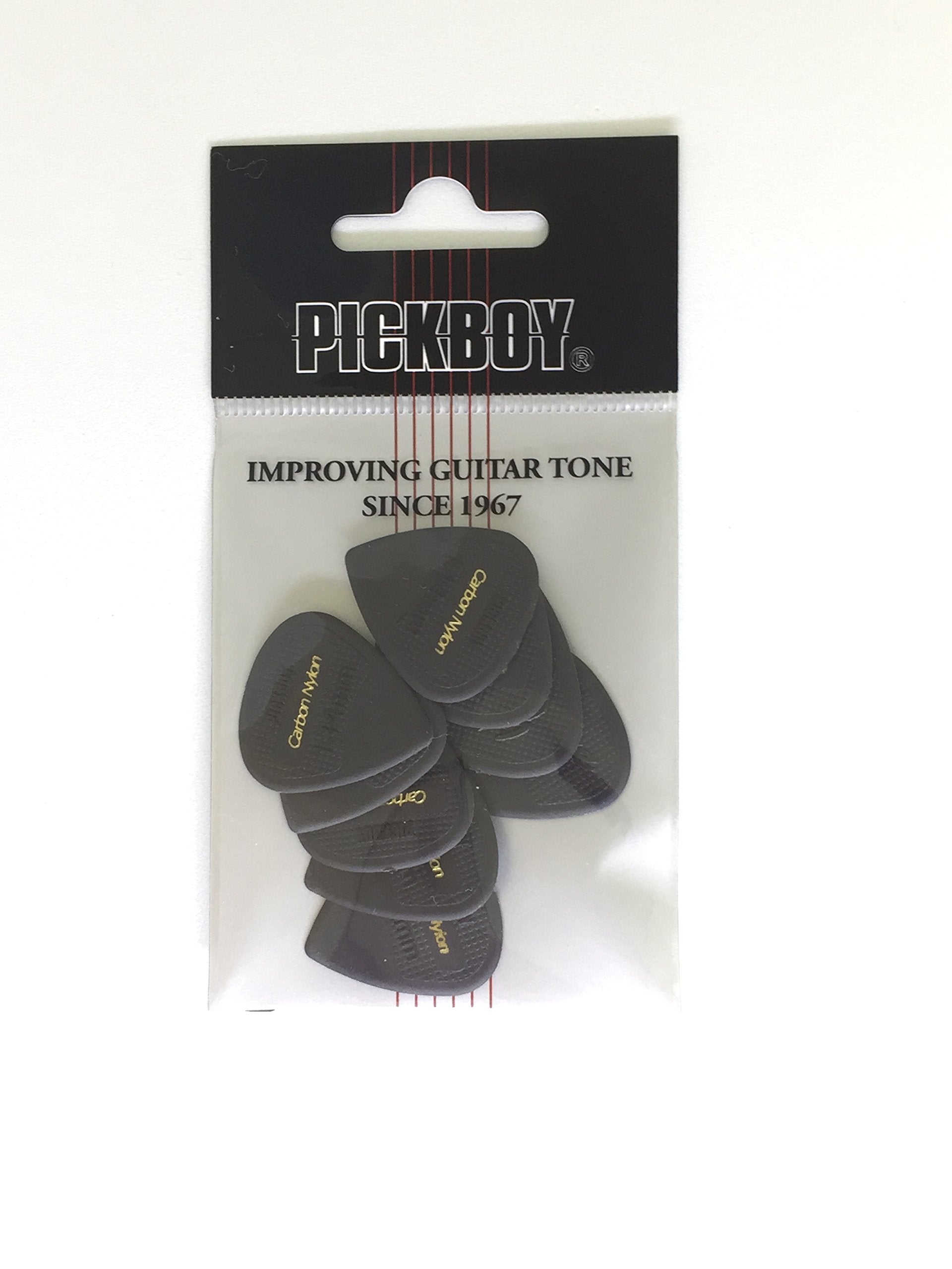 Pickboy Edge, Sharp Tip, Carbon/Nylon, 1.14Mm, 10 Picks