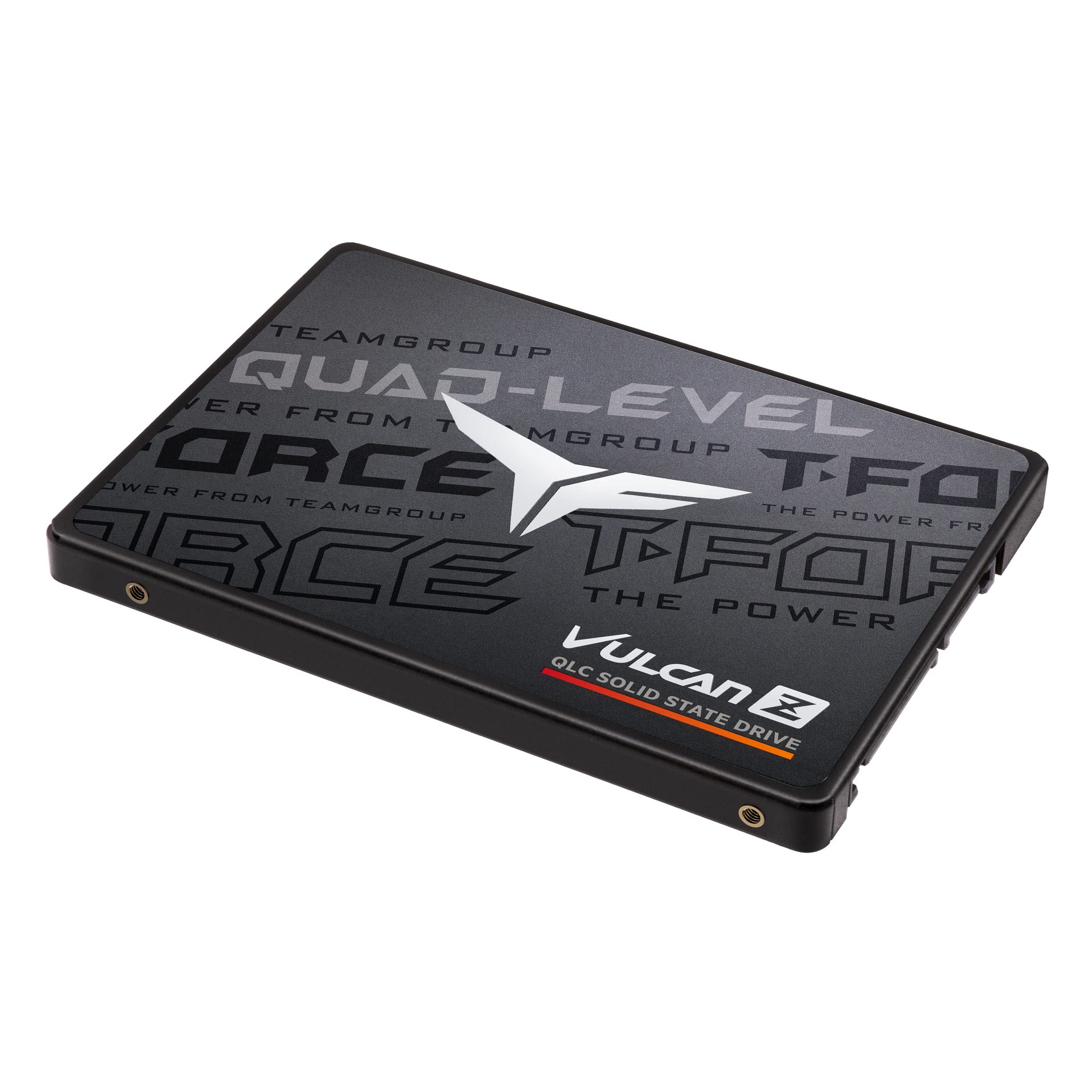 Teamgroup T-Force Vulcan Z 2Tb Slc Cache 3D Nand Qlc 2.5 Inch Sata Iii Internal Solid State Drive Ssd (R/W Speed Up To 550/470 M