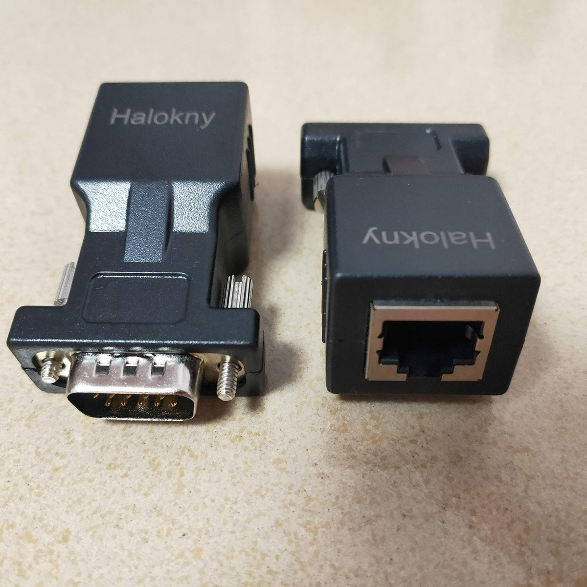 Haokiang VGA Extender Adapter 2-Pack M to RJ45 Cat5/6 – Electroeshop