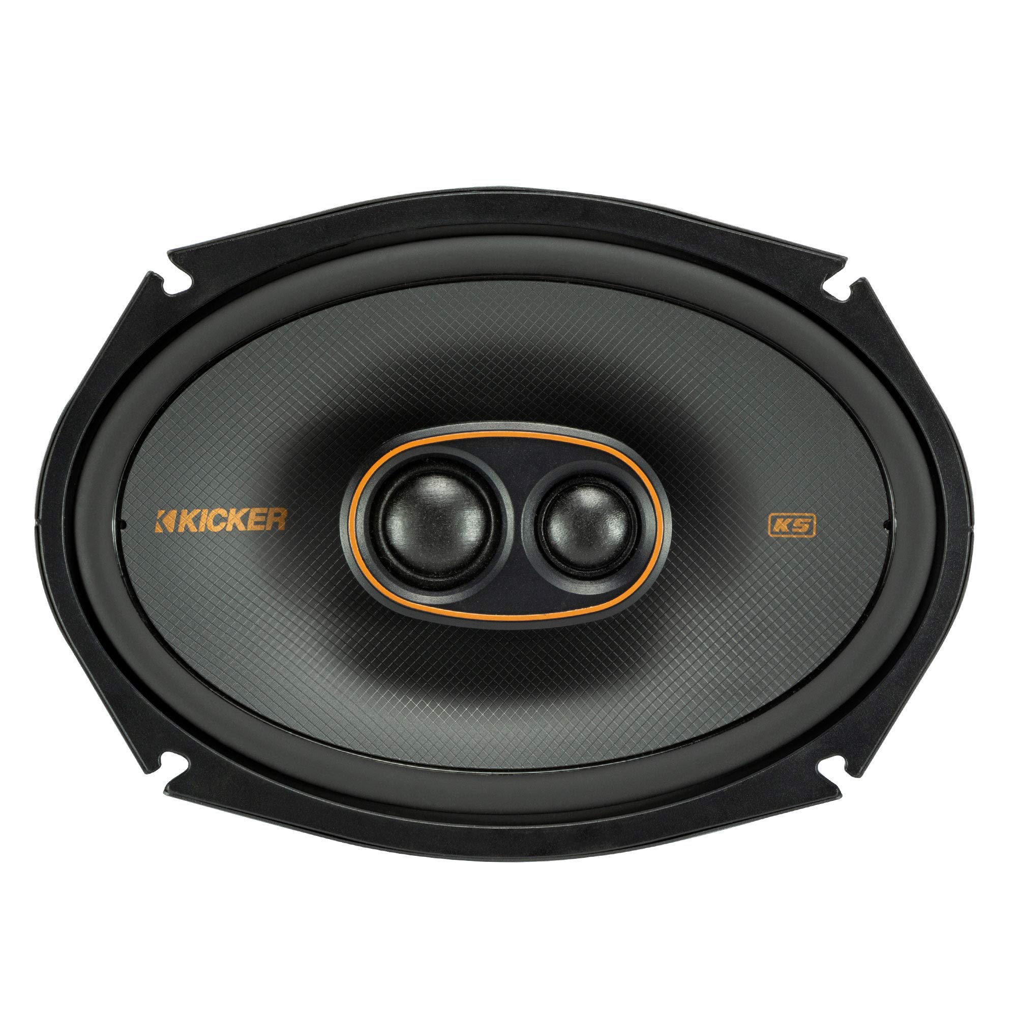 Kicker 47Ksc69304 6X9 (160X230Mm) 3 Way Speakers With1(25Mm) And .75''(20Mm) Tweeters, 4Ohm