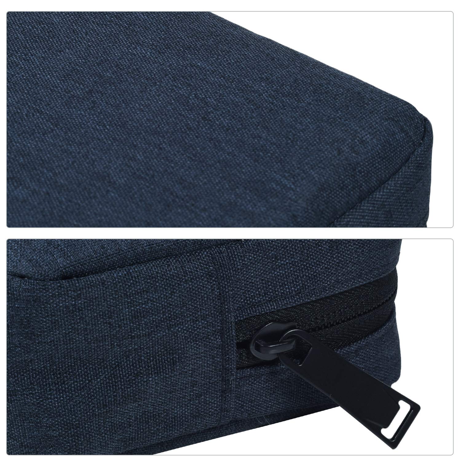 Dealcase Travel Electronics Cable Organizer Bag Accessories Bag,Canvas Waterproof Universal Electronics/Accessories Multifunctio