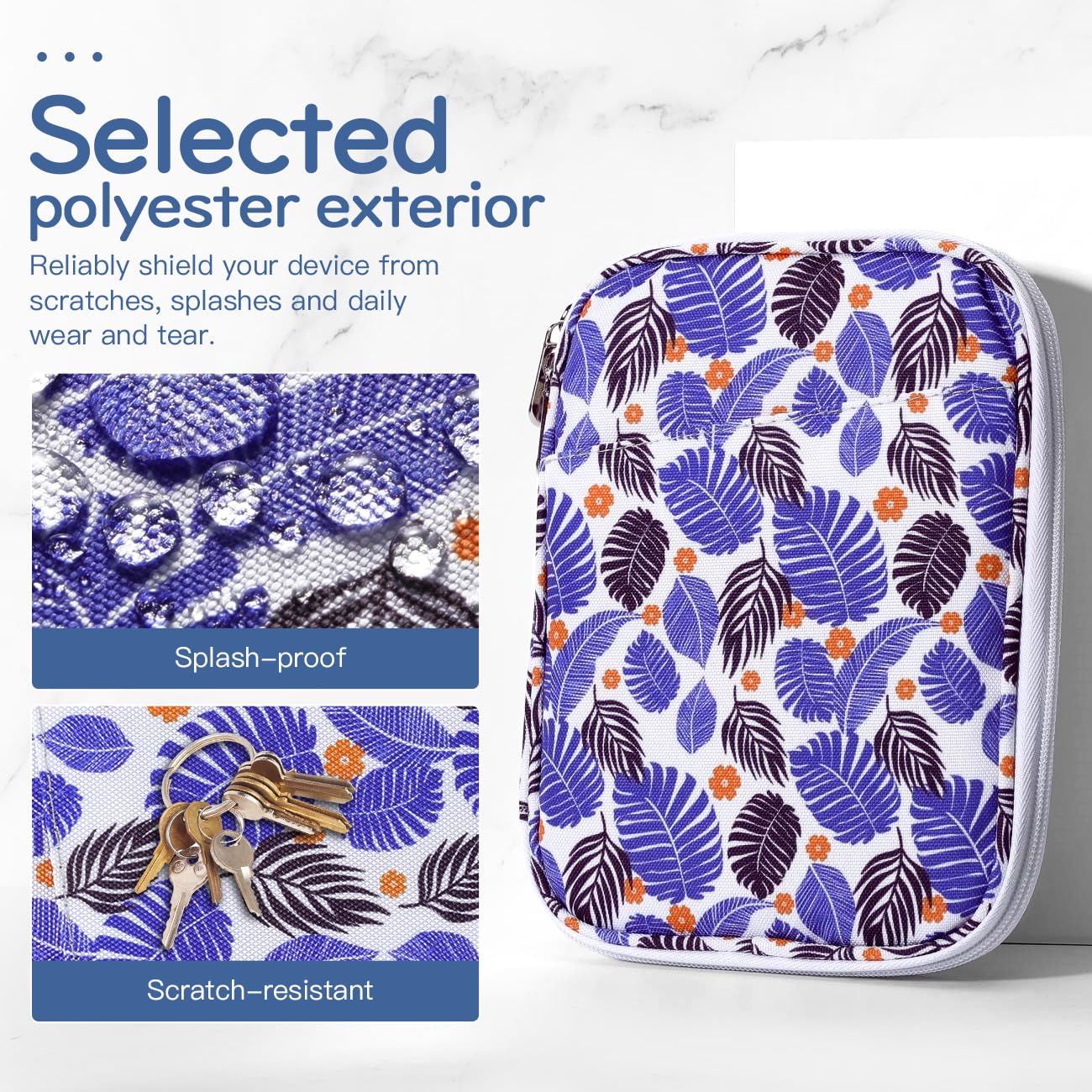 Vinabilia 6 7 Inch Protective Sleeve Carrying Case For All New 6'' Kindle 11Th Gen 2022/10Th Gen 2019/8Th Gen 2016, 6.8'' Kindle