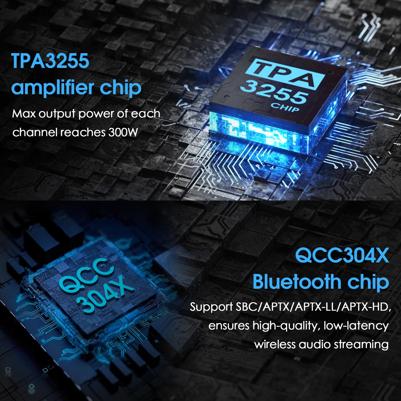 Douk Audio St 01 200W Bluetooth Amplifier, 2 Channel Vacuum Tube Power Amp With Usb Dac/Coaxial Optical Inputs/Vu Meter/Treble B