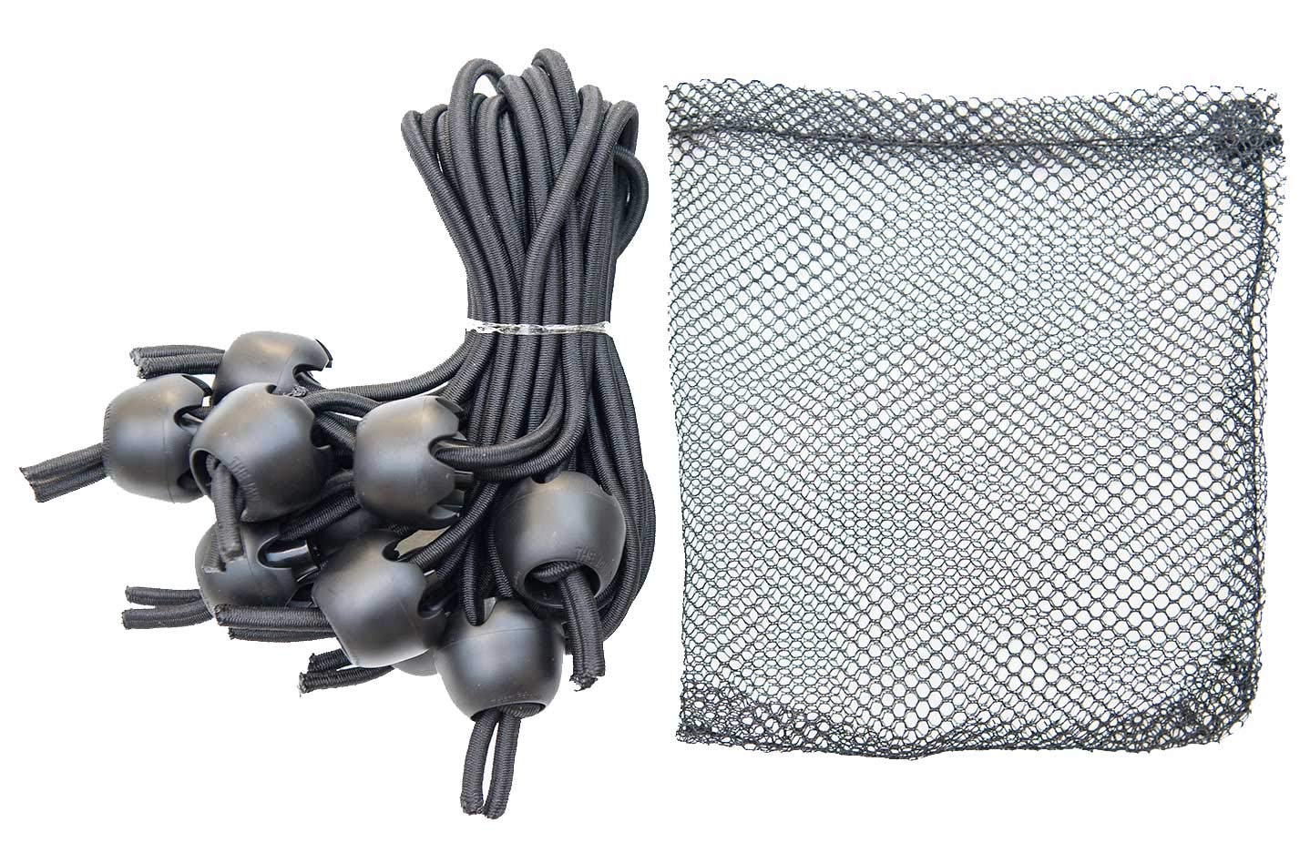 Whitecap Jaw Bungee - 12'' Elastic Cord W/1'' Jaw Ball - 10-Pack,WBAUVB07JP8LYG1