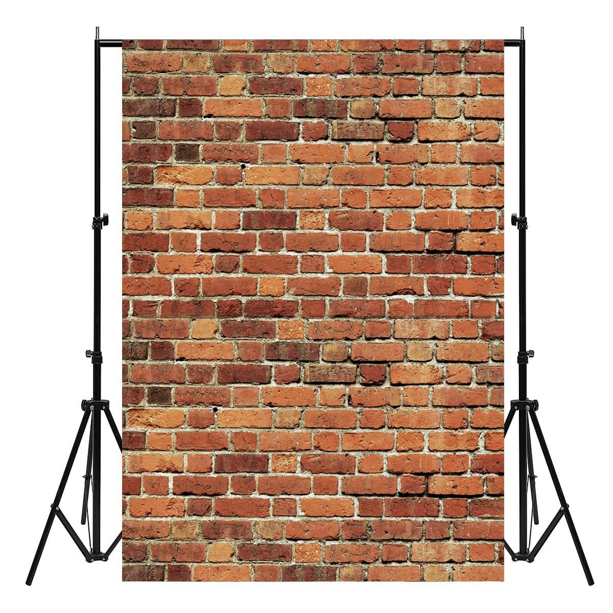 Aiikes 5X7Ft Red Brick Wall Backdrop Brick Photography Backdrop Baby Birthday Party Graduation Home Decoration Background Photo