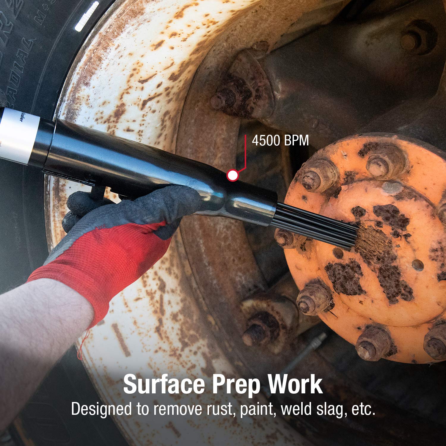 Sunex Tools Sx247 Heavy Duty Air Needle Scaler