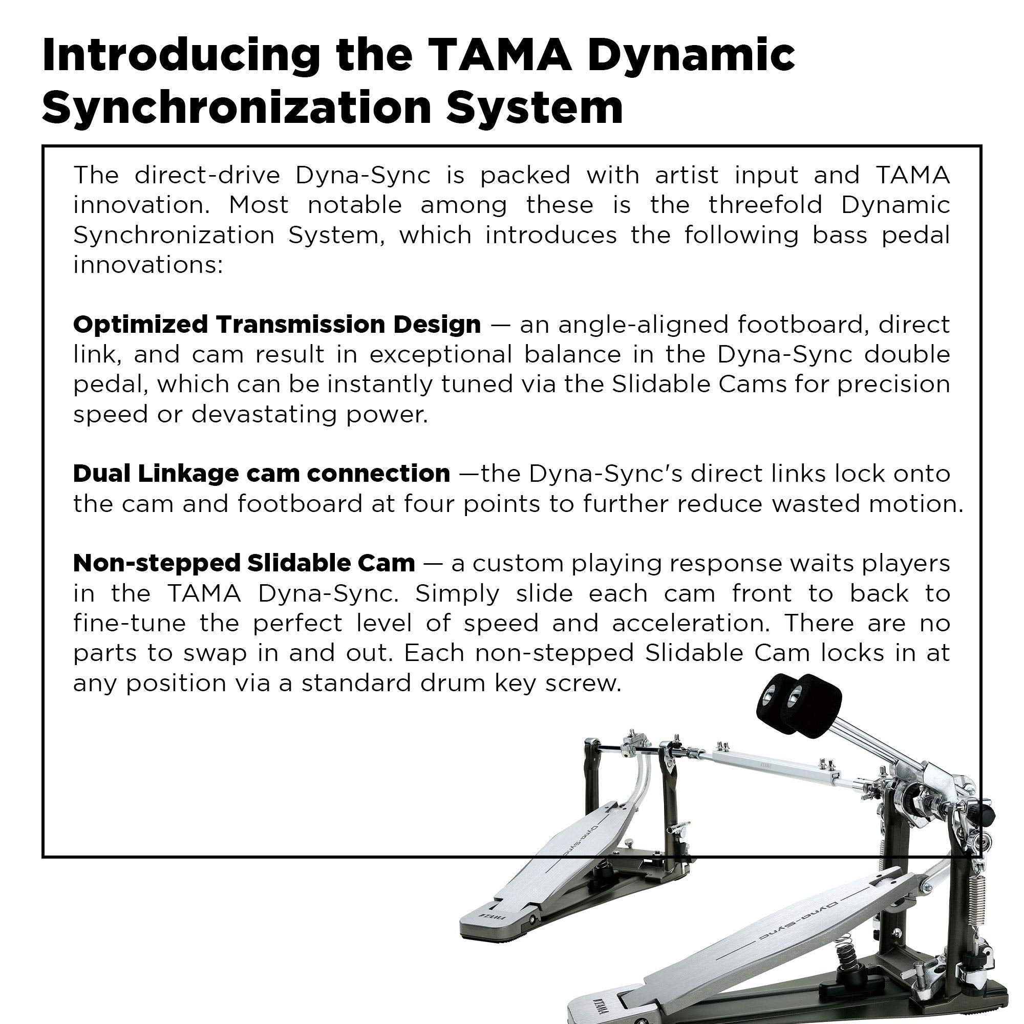 Tama Dyna Sync Twin Pedal