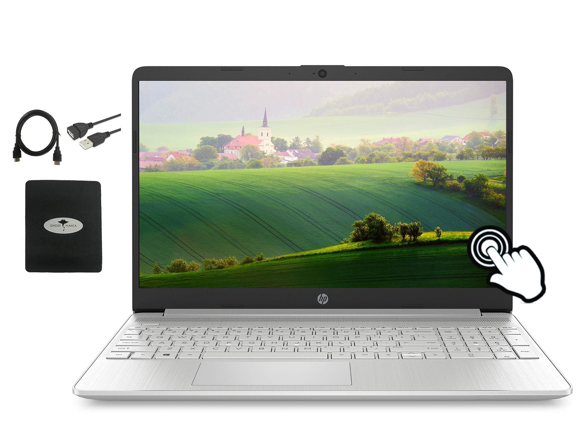 Hp 2021 Newest 15.6'' Hd Touchscreen Laptop Computer,Intel 10Th Gen Core I3 1115G4(Up To 4.1Ghz, Beat I5 7200U), 8Gb Ram, 256Gb