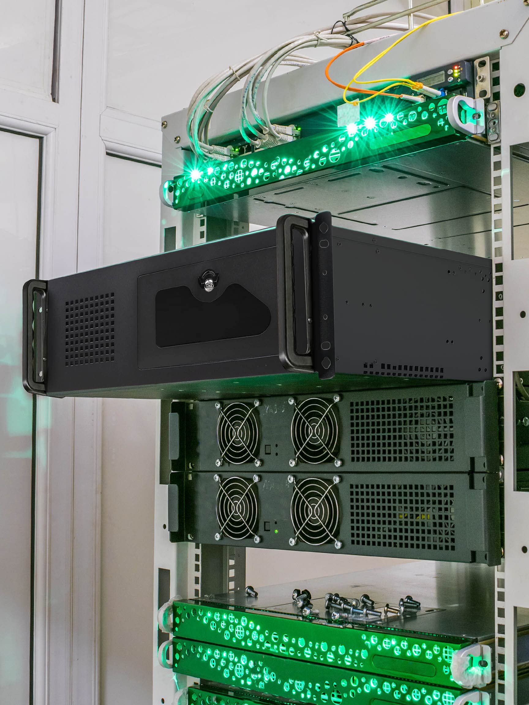 Server Case Rosewill Rsv R4100U R