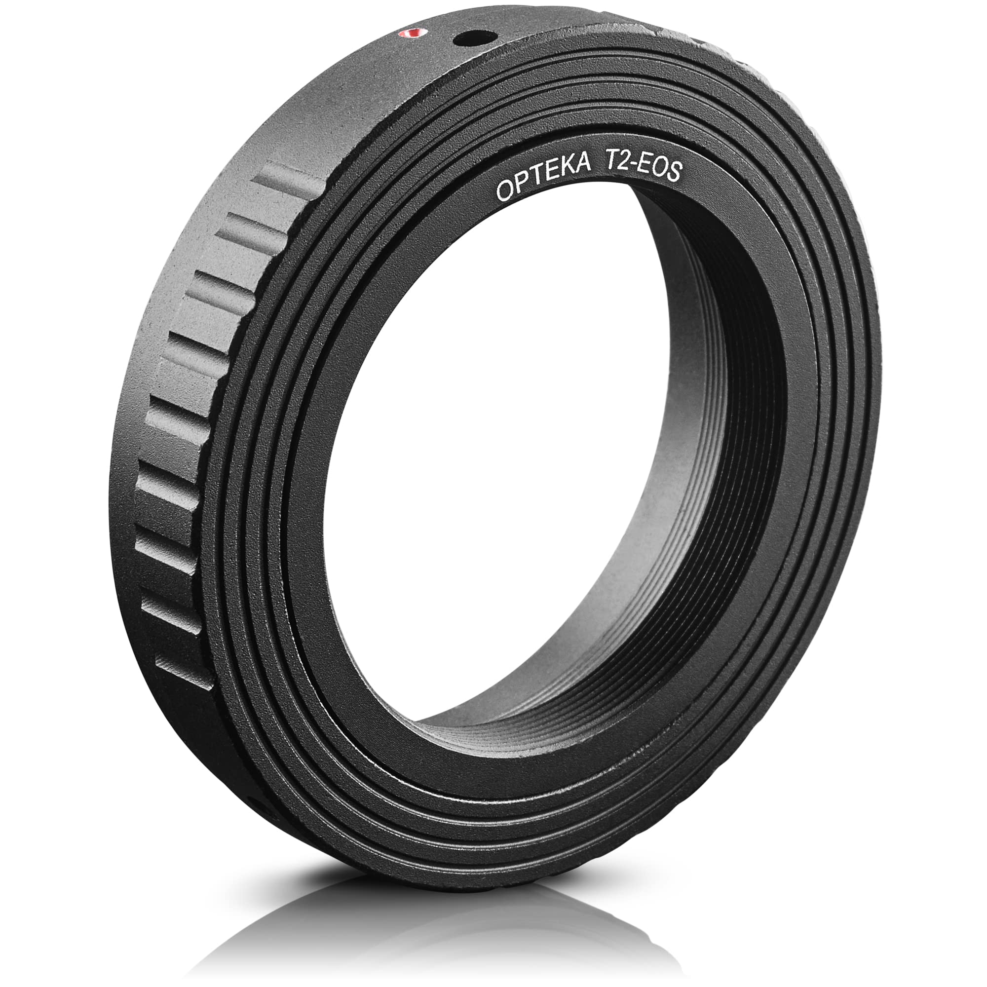 Opteka T-Mount (T2) Adapter Compatible with Canon EF EOS 80D, 77D, 70D, 60D, 60Da, 50D, 7D, 6D, 5D, 5Ds, T7i, T7s, T6s, T6i, T6,