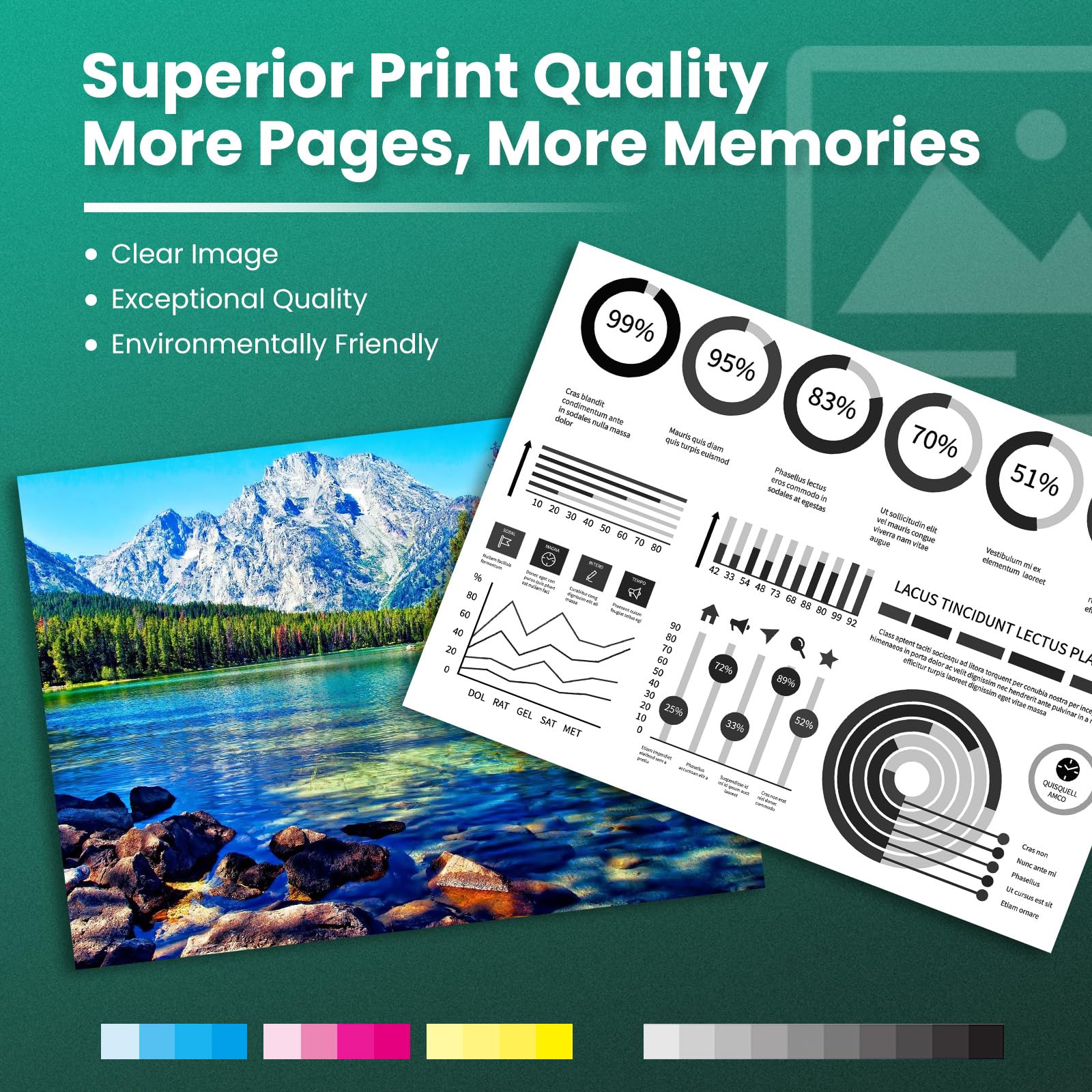 Greenbox Dr820 Dr 820 Drum Unit (No Toner) 2 Pack Compatible Replacement For Brother Hl L6200Dw Mfc L5850Dw Mfc L5900Dw Mfc L670