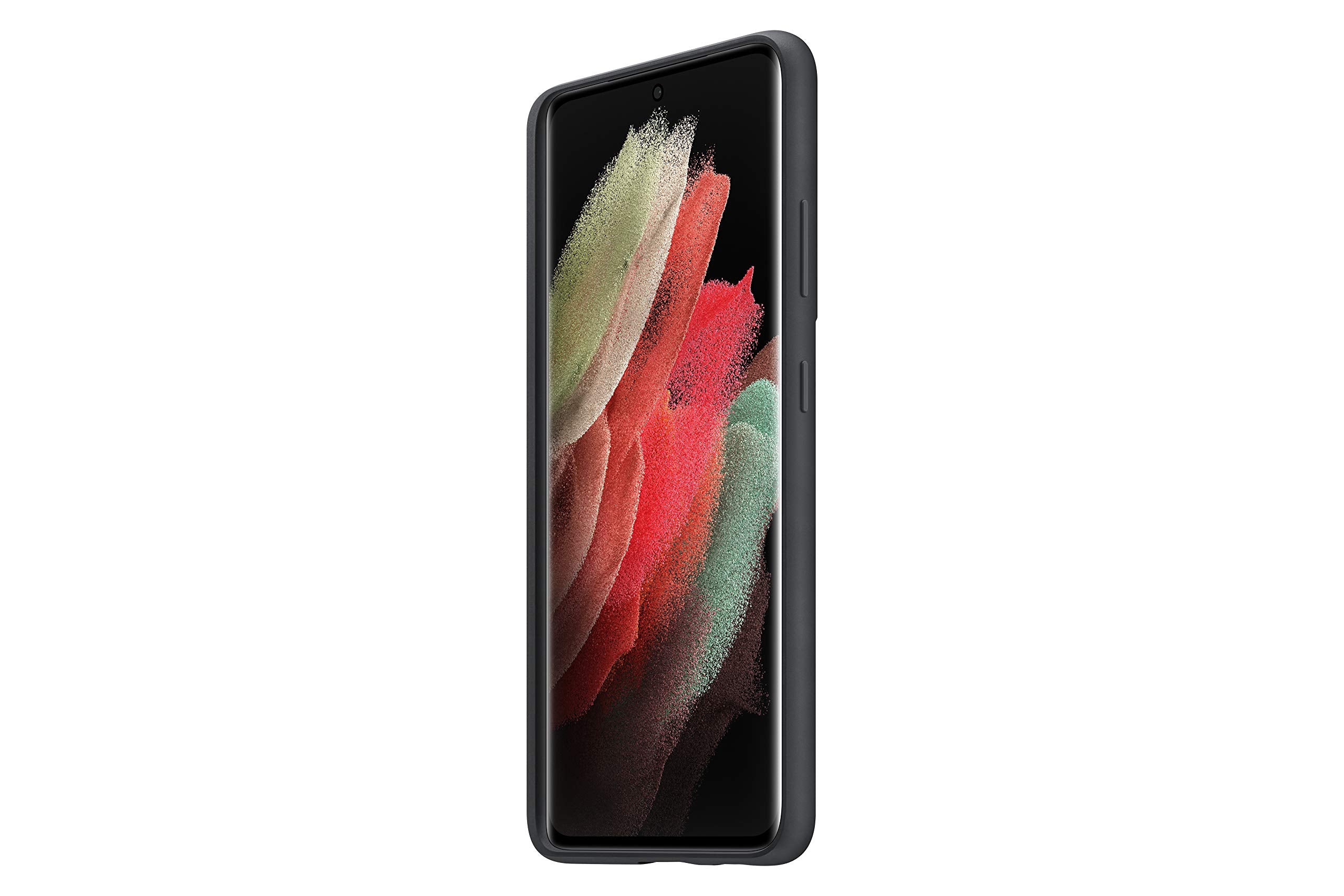 Samsung Galaxy S21 Ultra Silicone Case With S Pen Bundle   Black (Us Version)