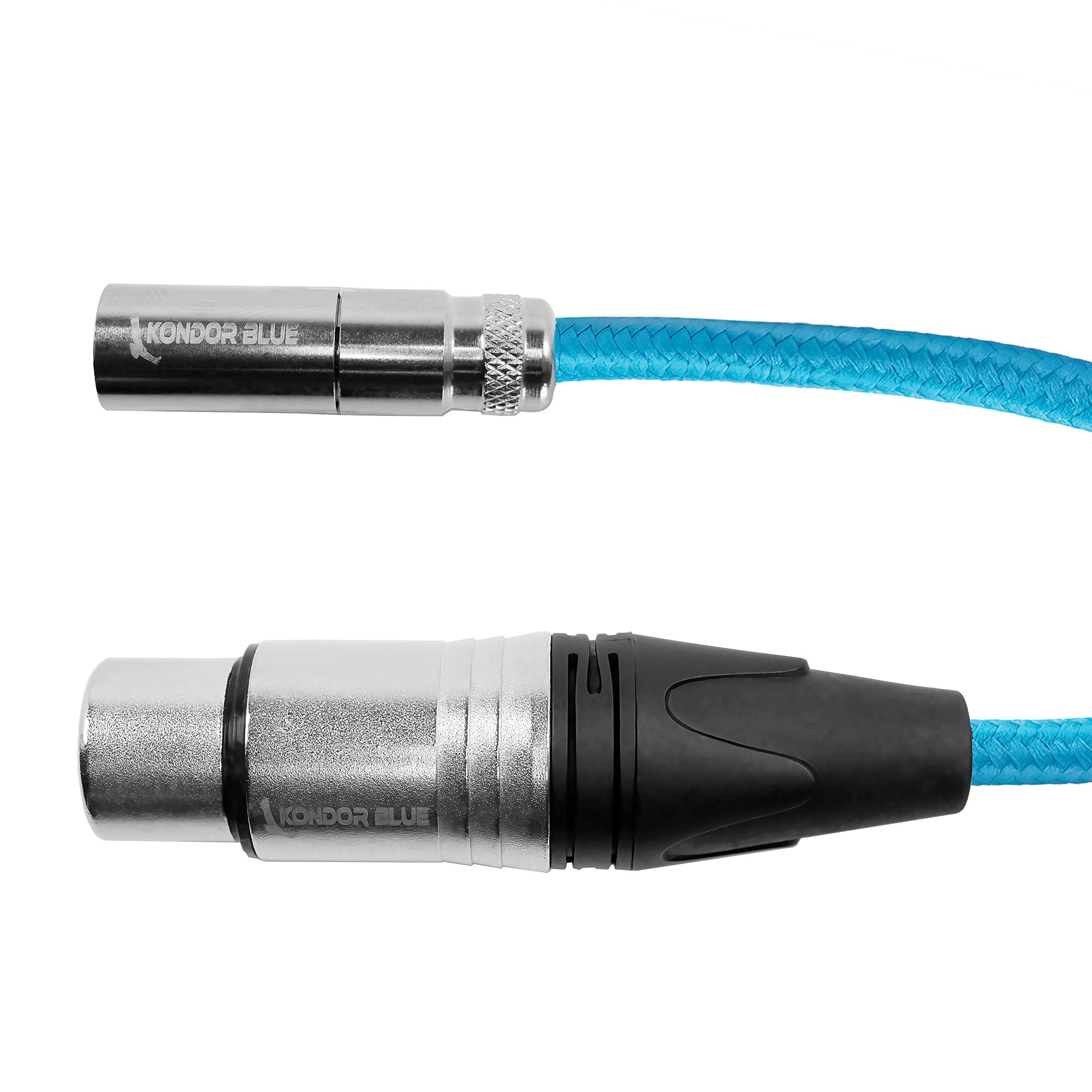 Kondor Blue Xlr Cable For High Fidelity Set And Studio Audio Recording And Playback