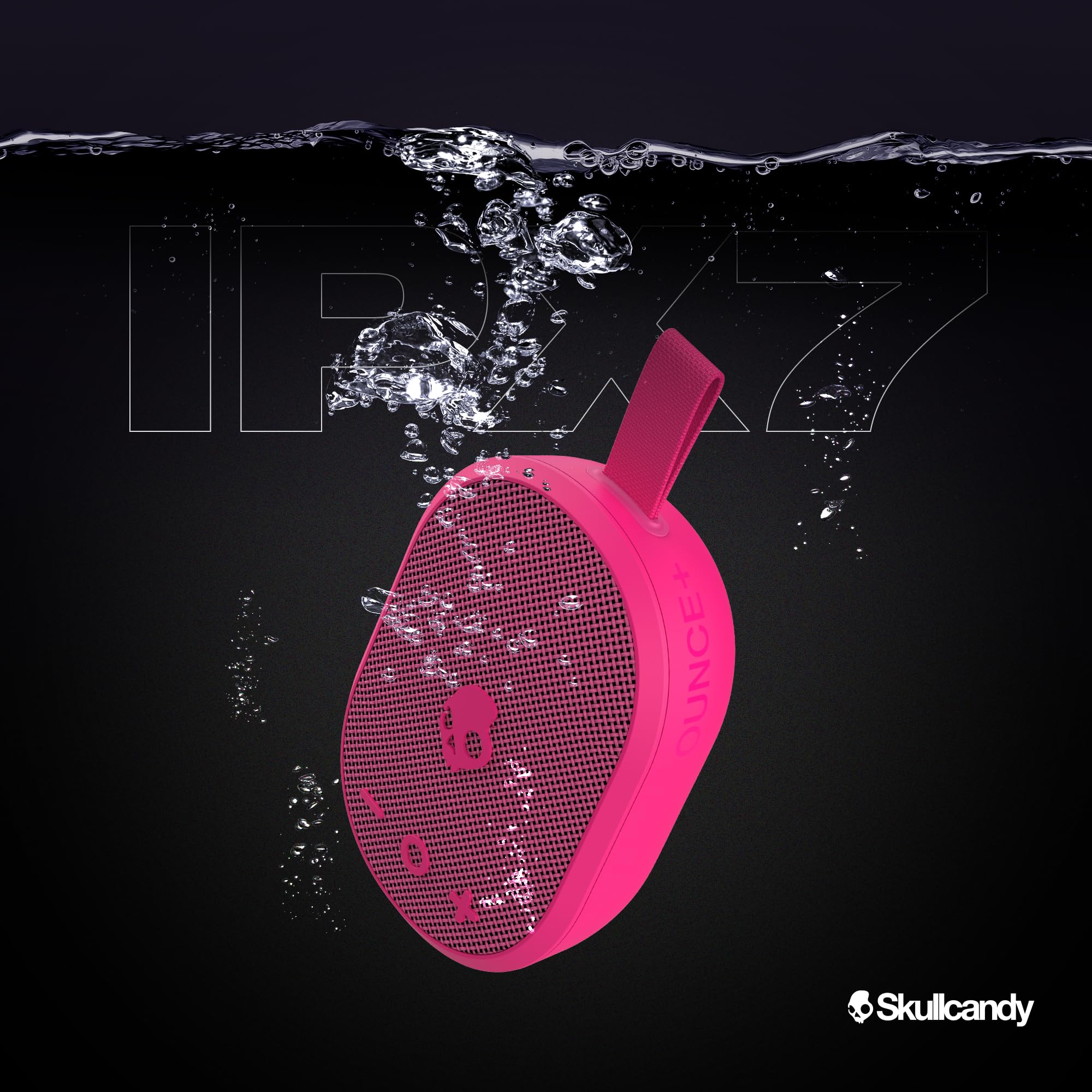 Ounce+ Wireless Bluetooth Speaker - Ipx7 Waterproof Mini Portable Speaker With 16 Hour Battery, True Wireless Stereo, And Ballis