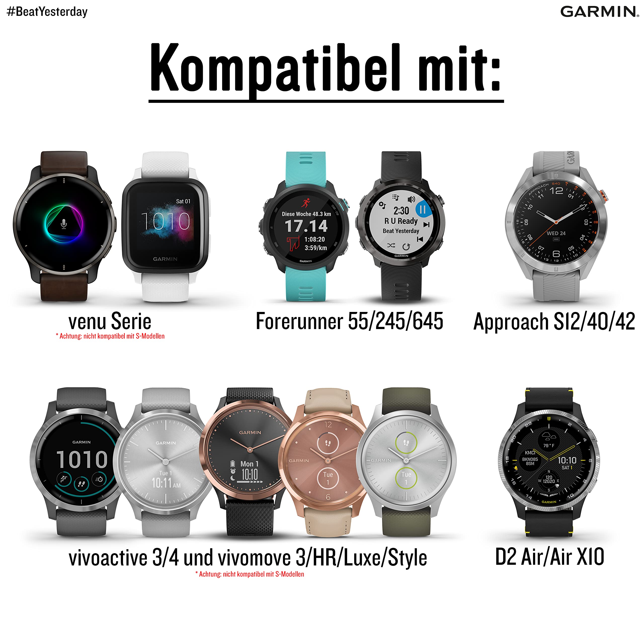 Garmin Approach S12 Replacement Band, White